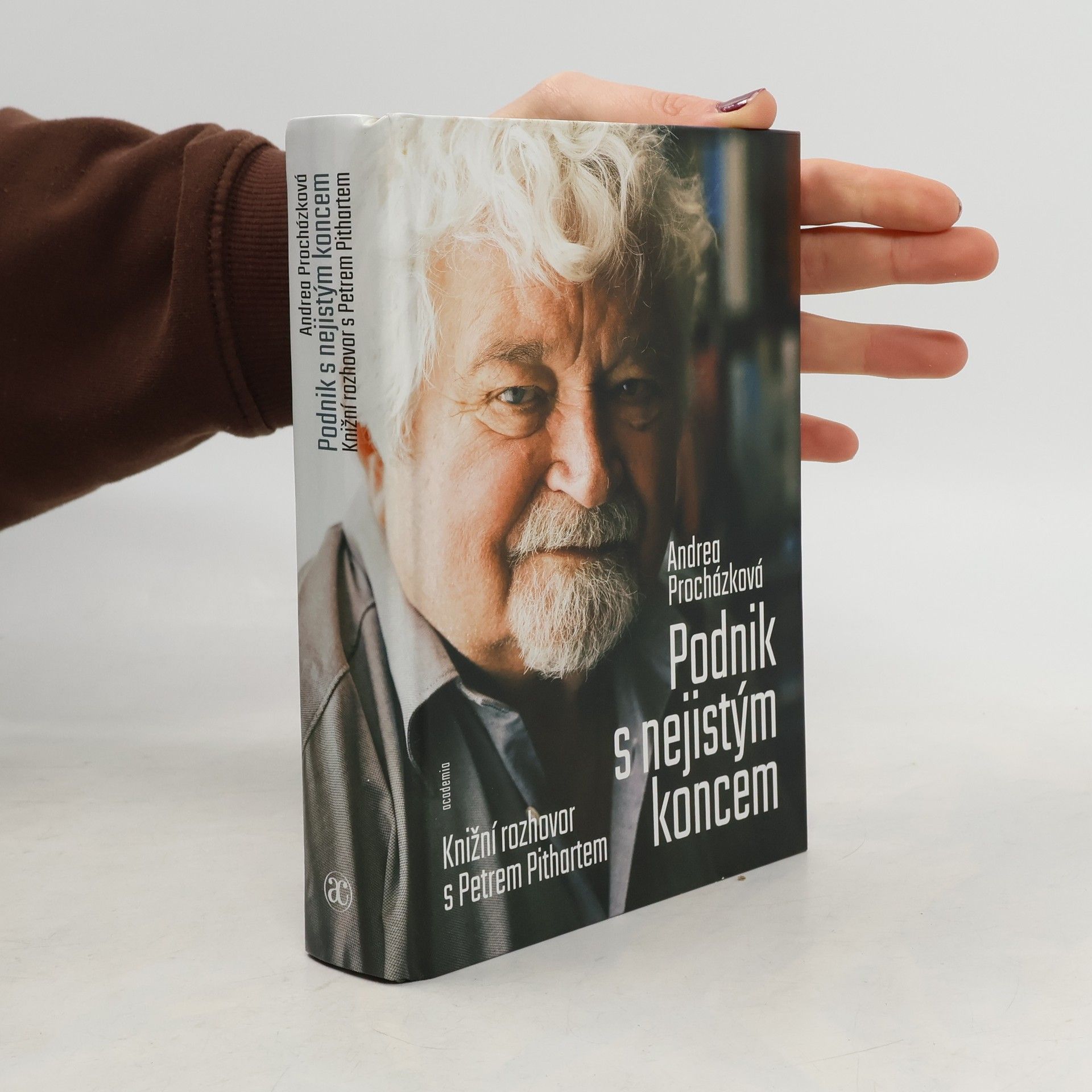 Andrea Procházková Podnik s nejistým koncem : knižní rozhovor s Petrem Pithartem