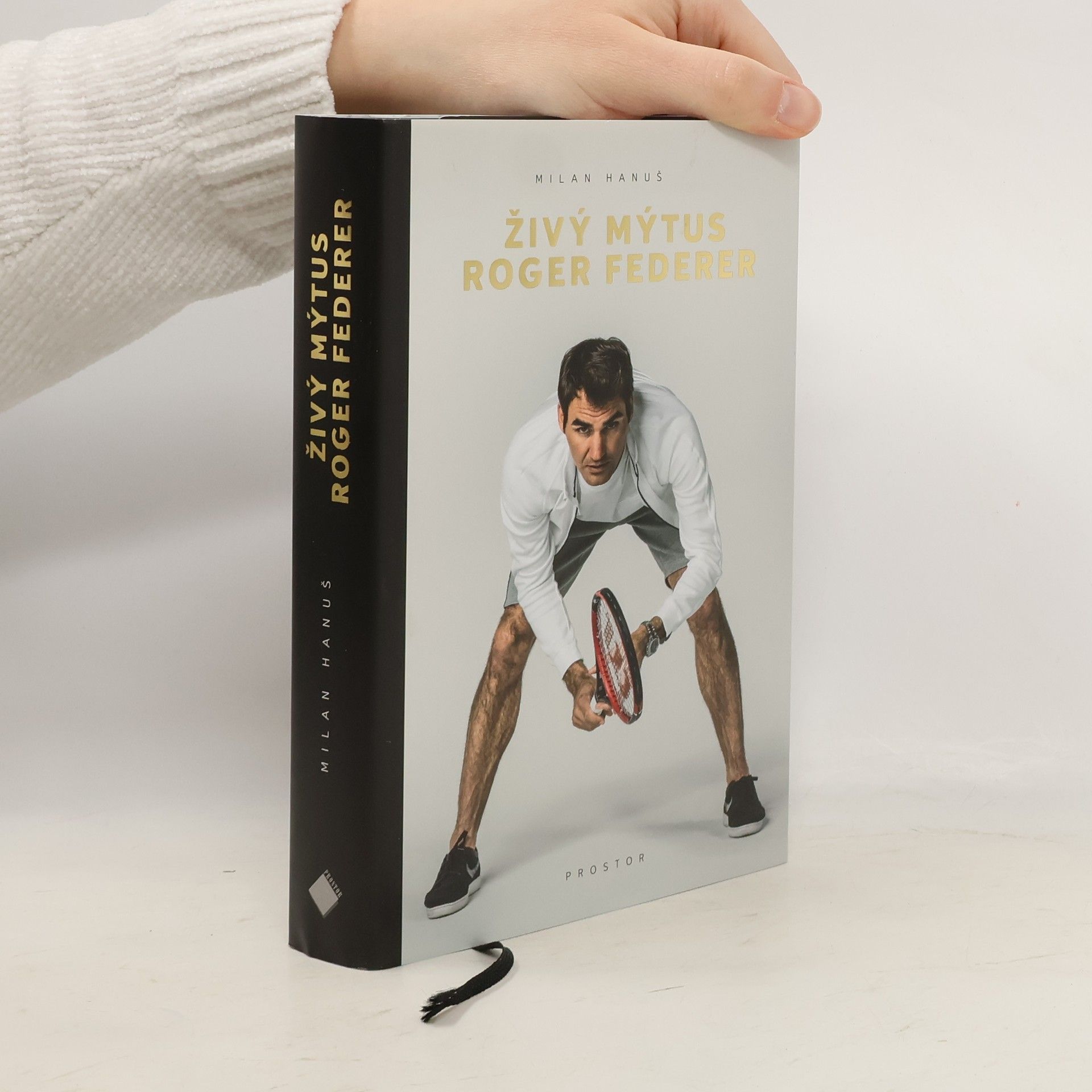 Milan Hanuš Živý mýtus Roger Federer