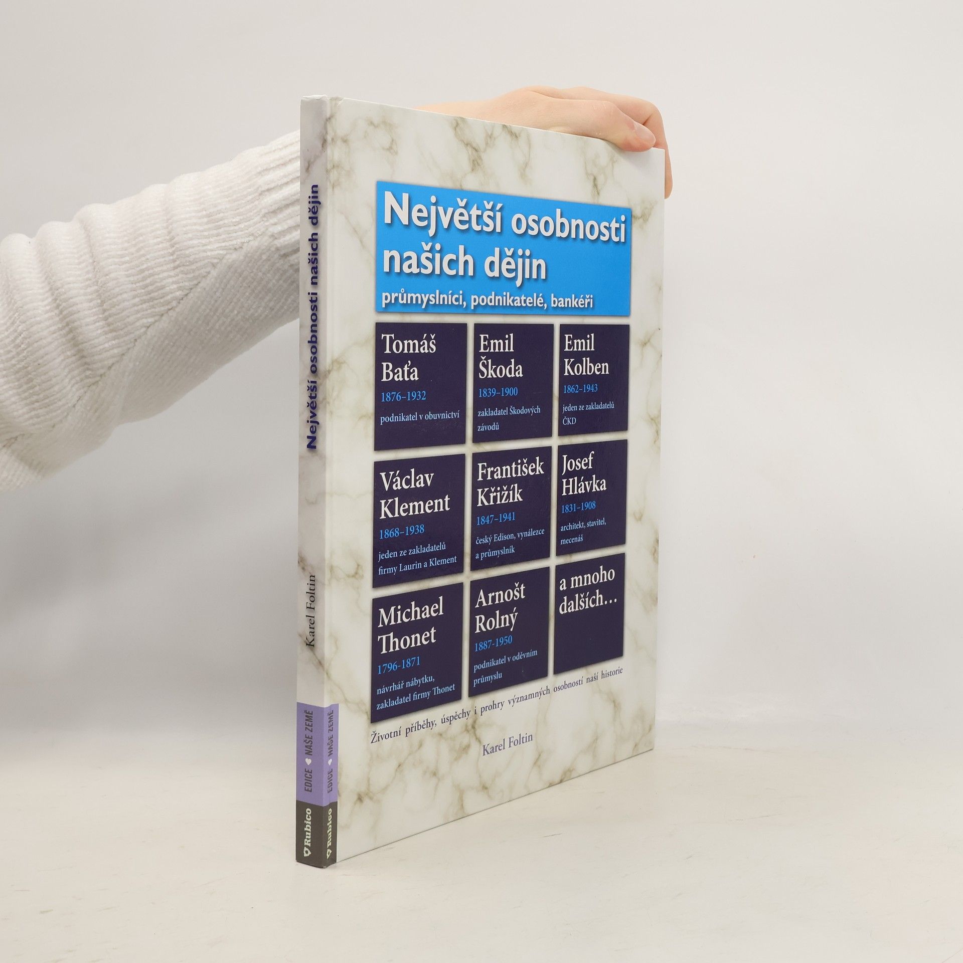 Karel Foltin Největší osobnosti našich dějin