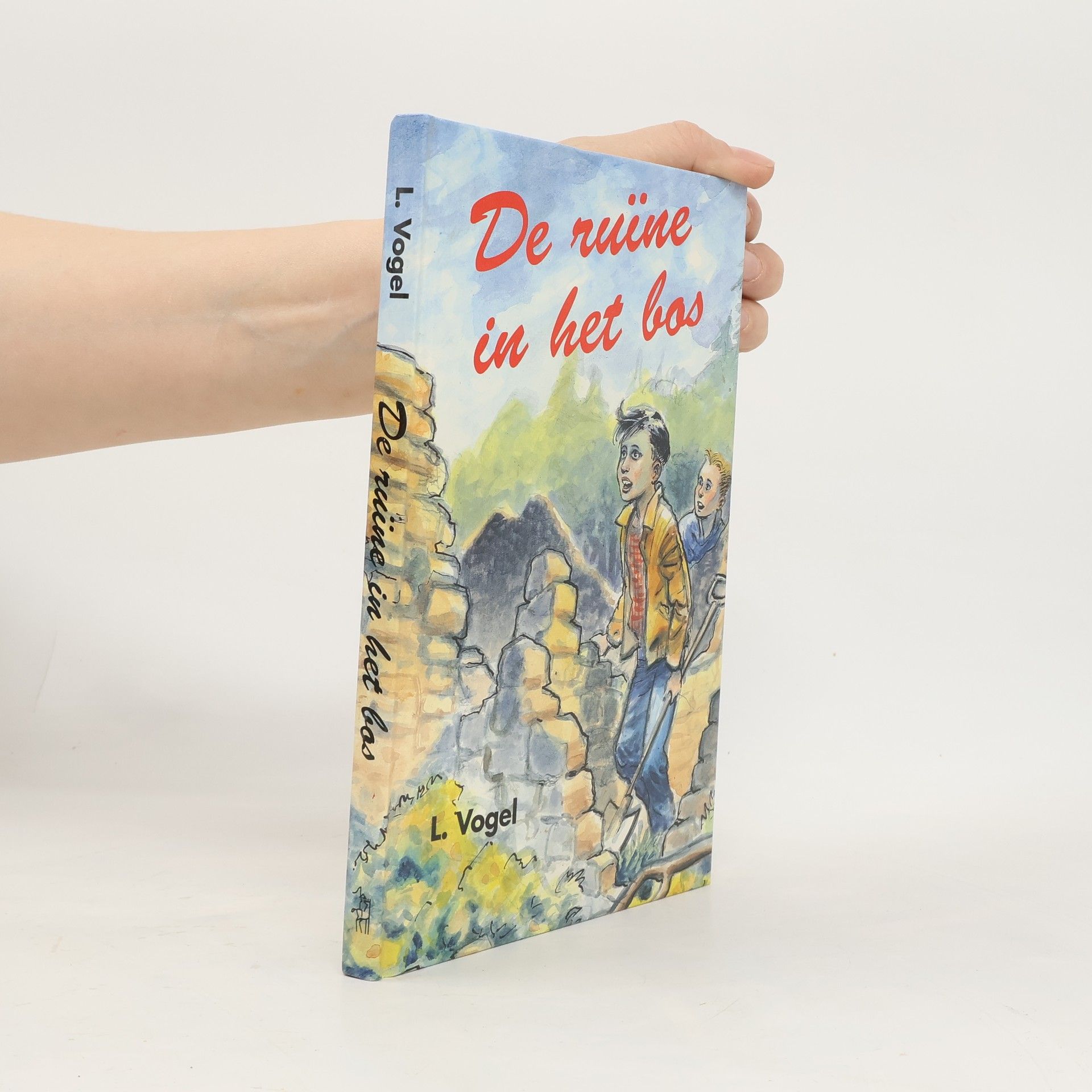 L. Vogel De ruïne in het bos