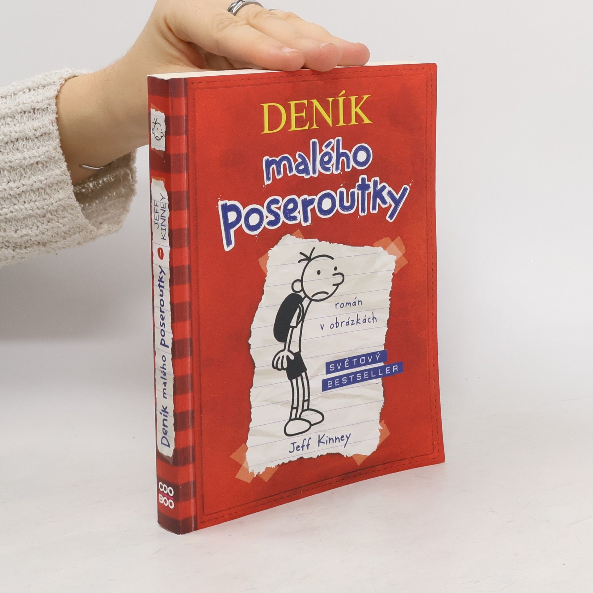 Jeff Kinney Deník malého poseroutky 1