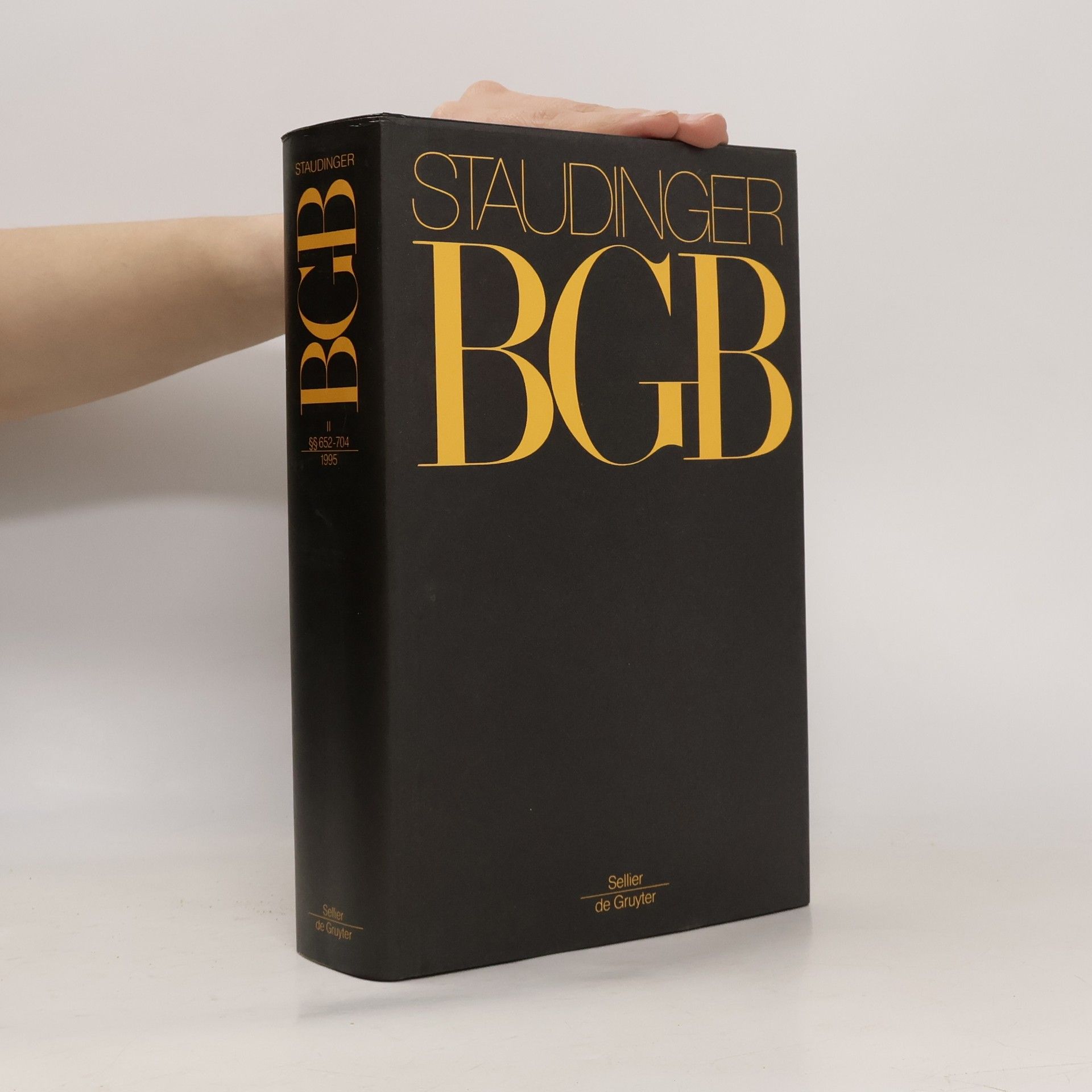 Julius von Staudinger J. von Staudingers Kommentar zum Bürgerlichen Gesetzbuch