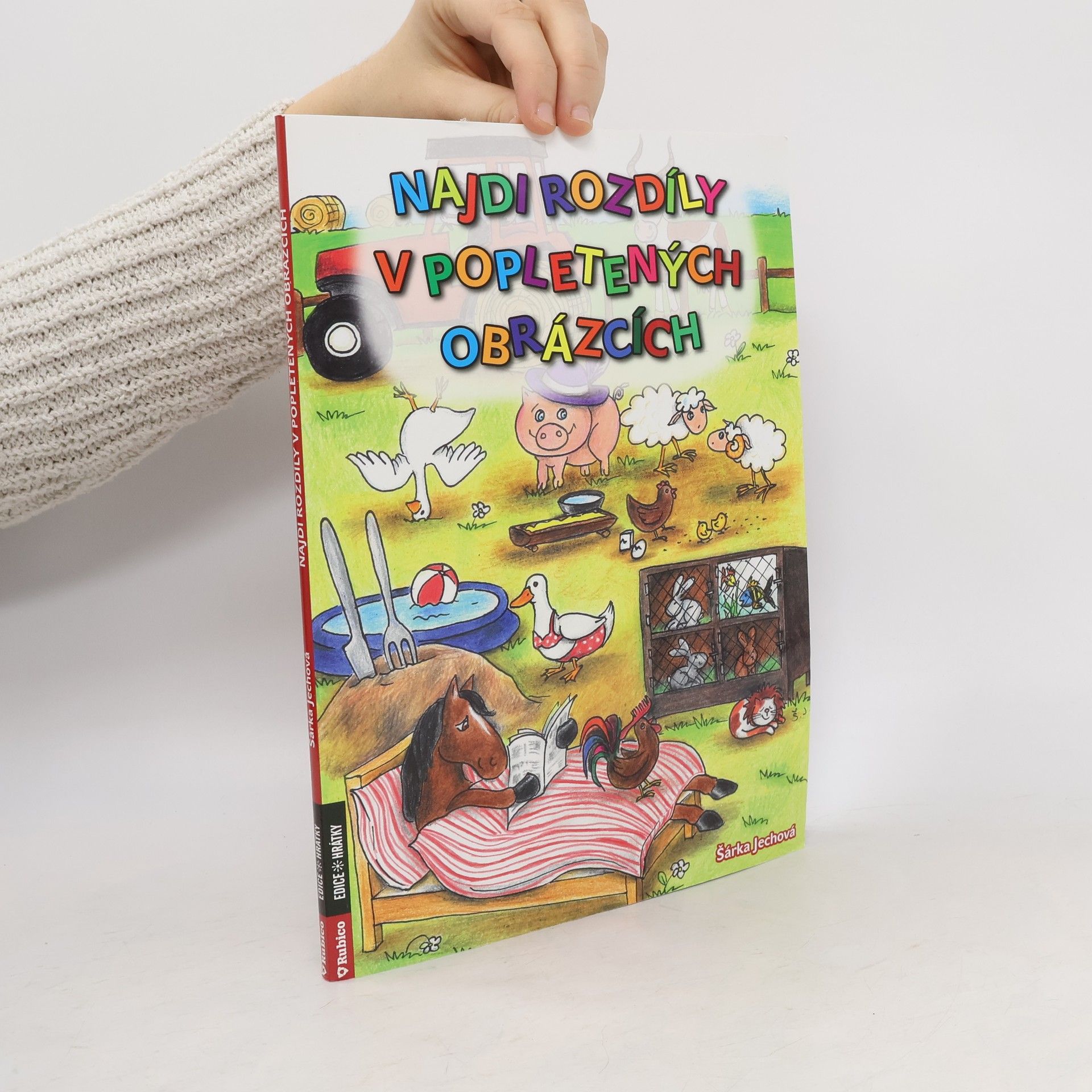 Šárka Jechová Najdi rozdíly v popletených obrázcích