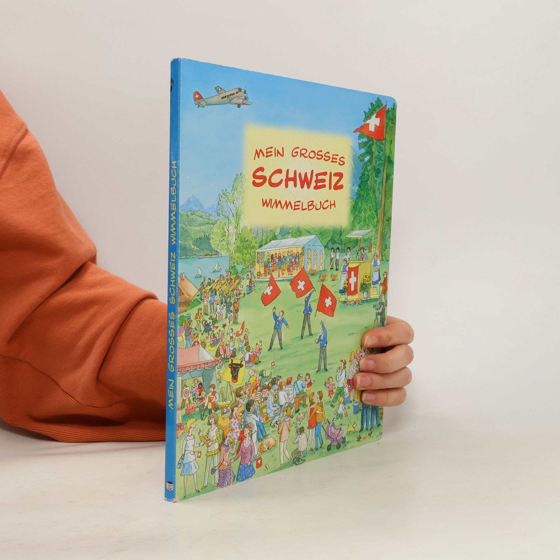 Aleksander Mein großes Schweiz-Wimmelbuch