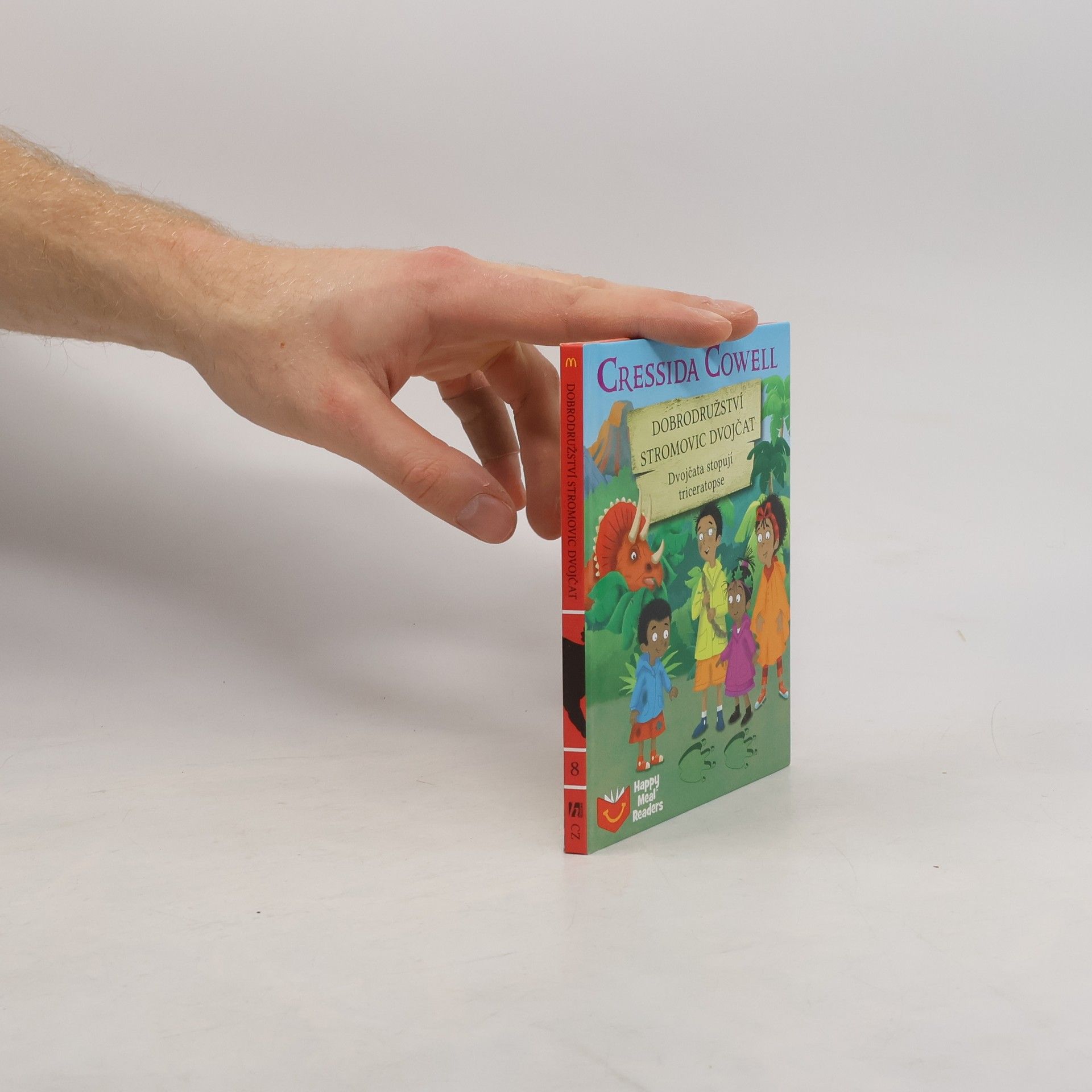 Cressida Cowell Dobrodružství Stromovic dvojčat: Dvojčata stopují triceratopse