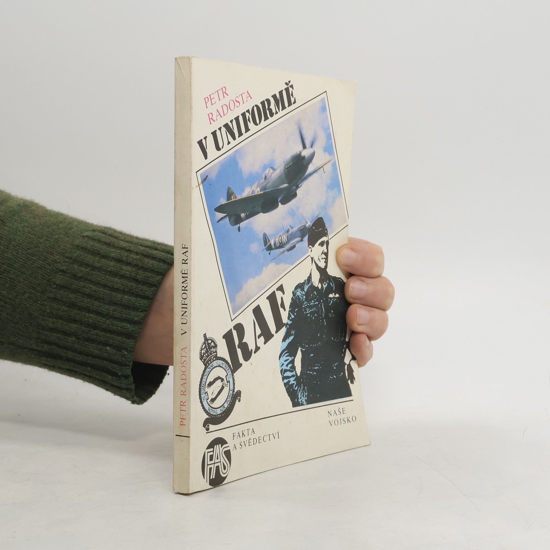 Petr Radosta V uniformě RAF