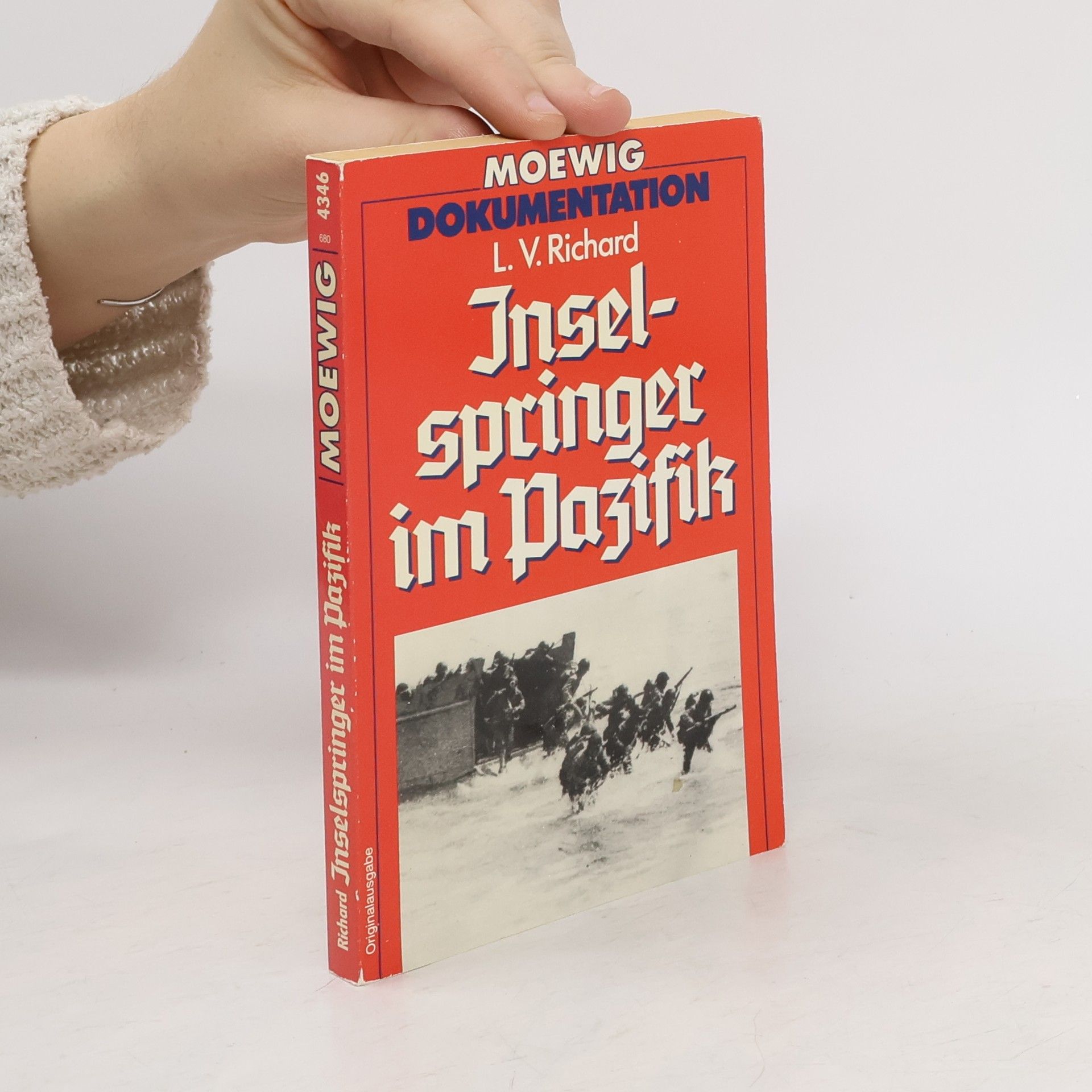 L. V. Richard Inselspringer im Pazifik - Originalausgabe