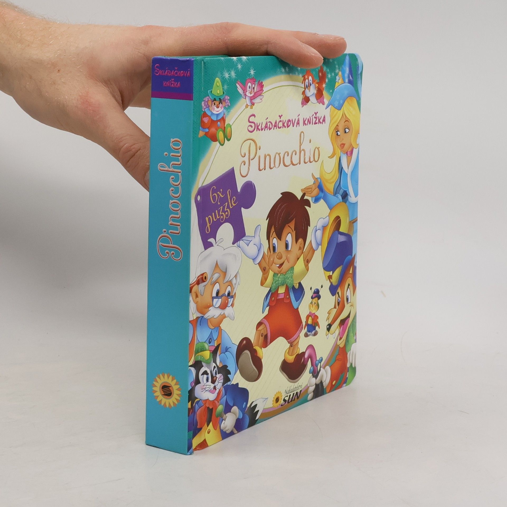 Kolektiv autorů Skládačková knížka - Pinocchio