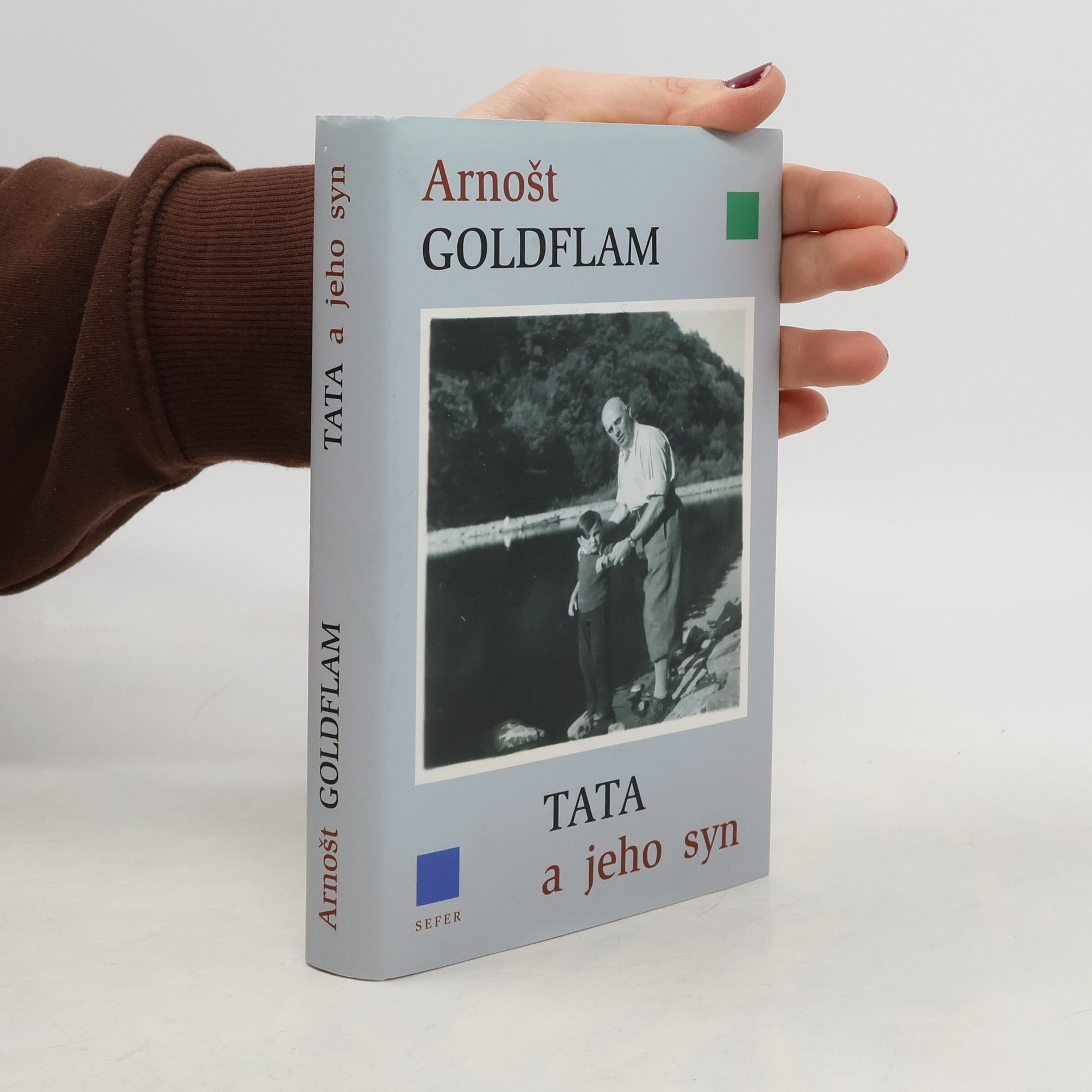Arnošt Goldflam Tata a jeho syn