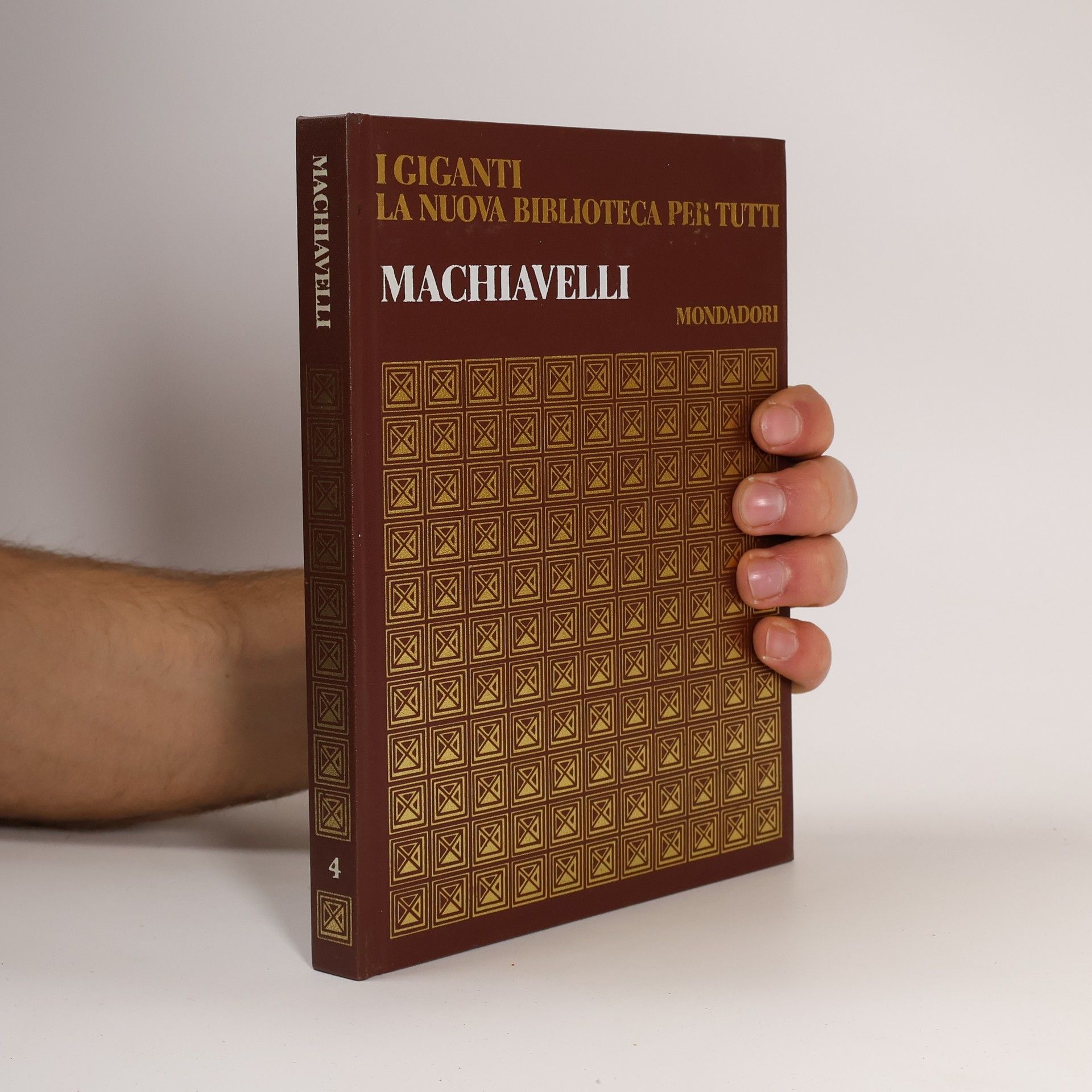 Autores varios I Giganti la nuova Biblioteca per Tutti 4. Machiavelli