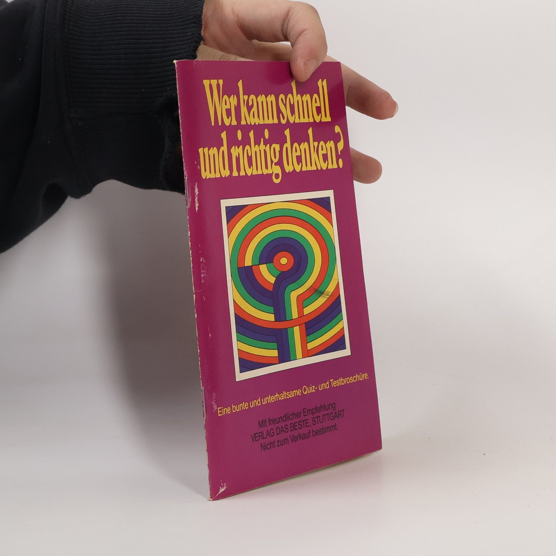 Kolektiv autorů Wer kann schnell und richtig denken?