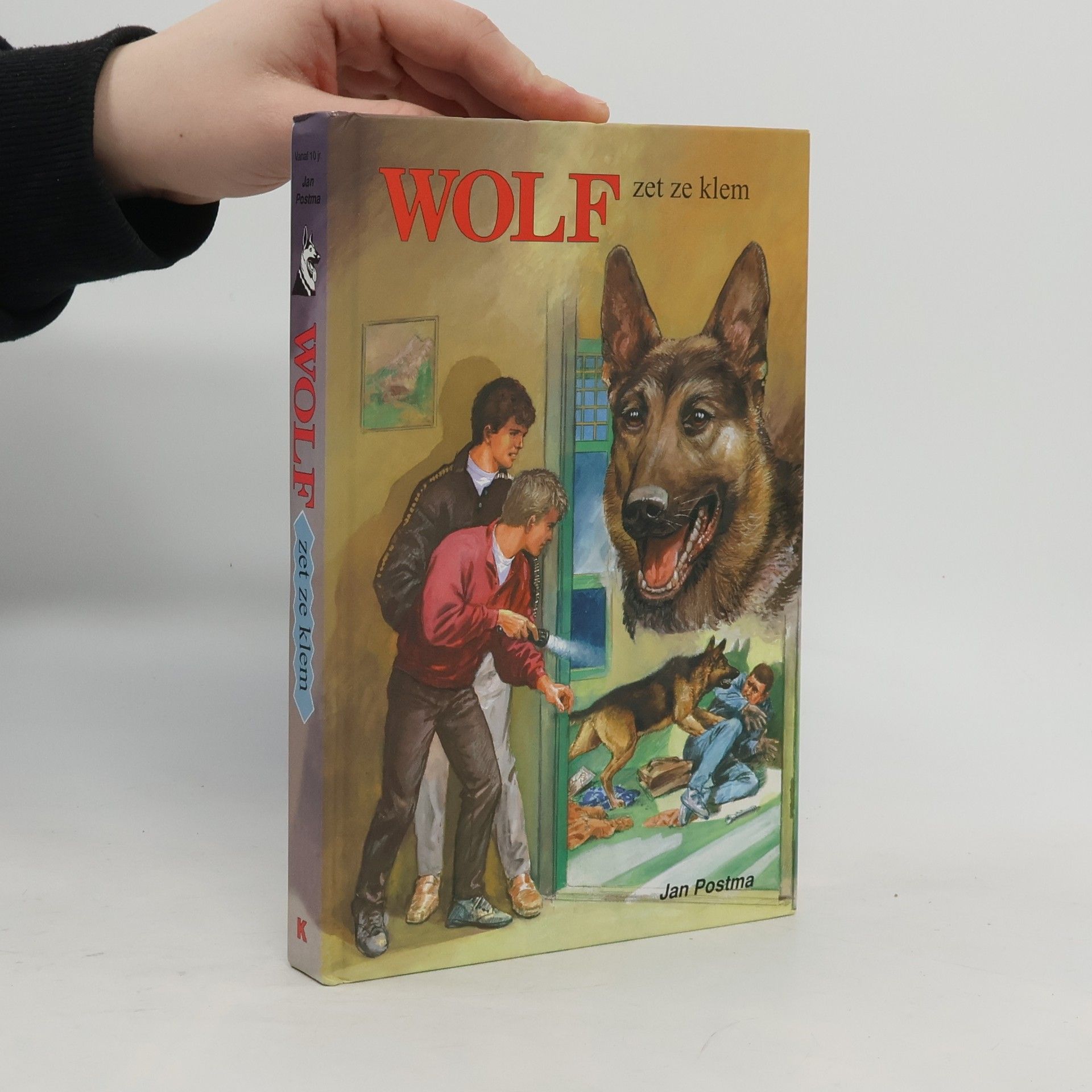 Jan Postma Wolf. Zet ze klem