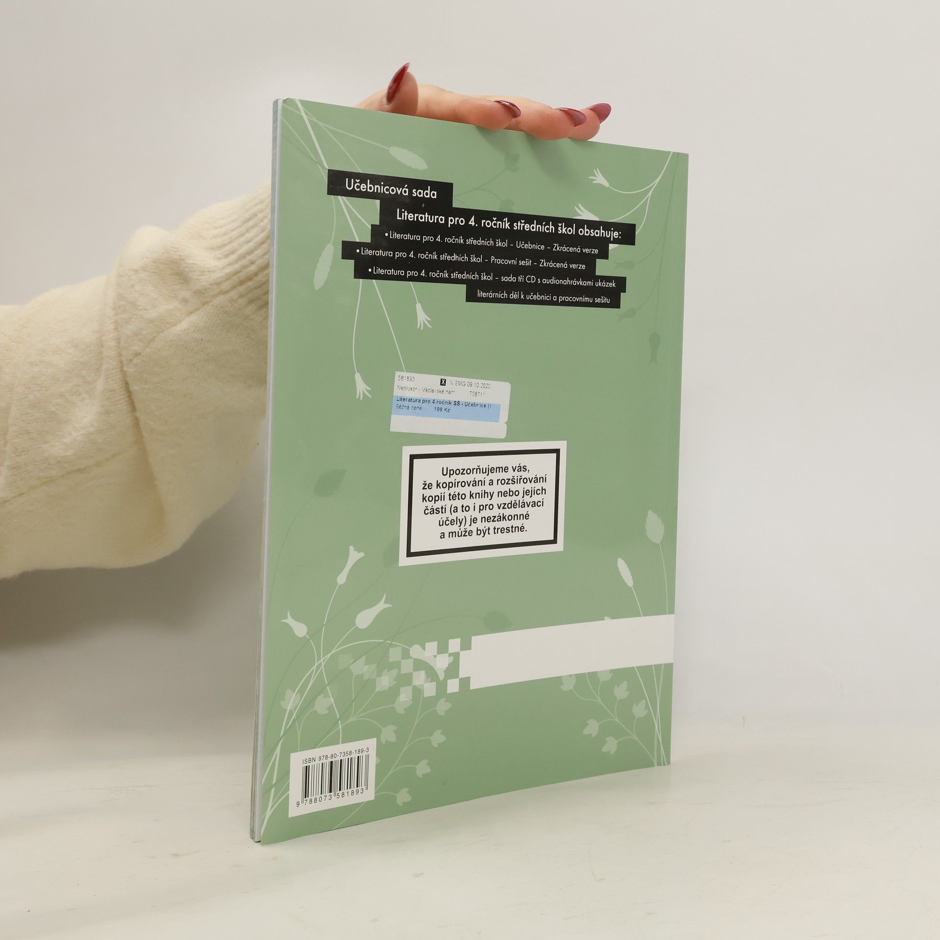 Lukáš Andree Literatura pro 4. ročník SŠ – učebnice – zkrácená verze