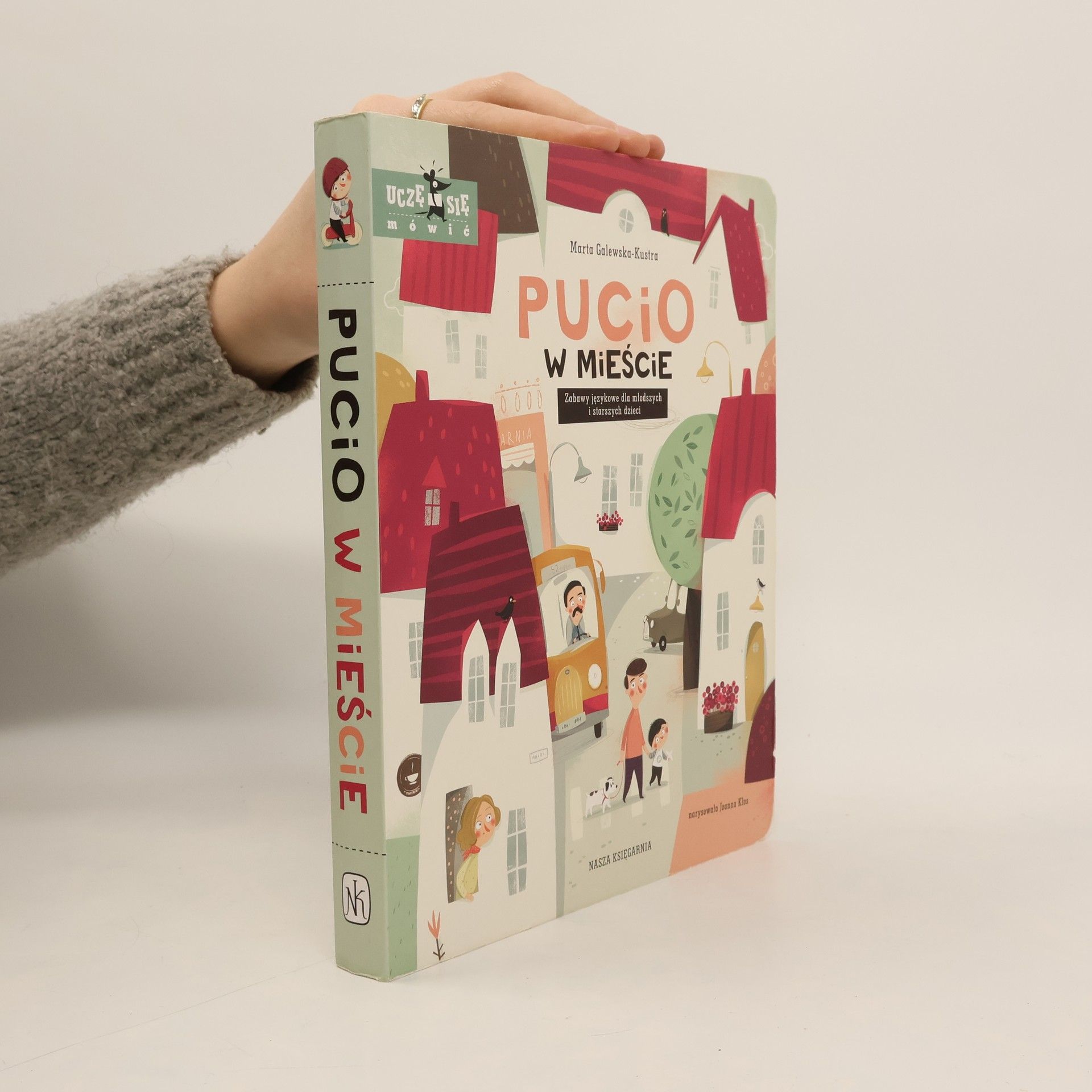 Pucio w mieście : zabawy językowe dla młodszych i starszych dzieci