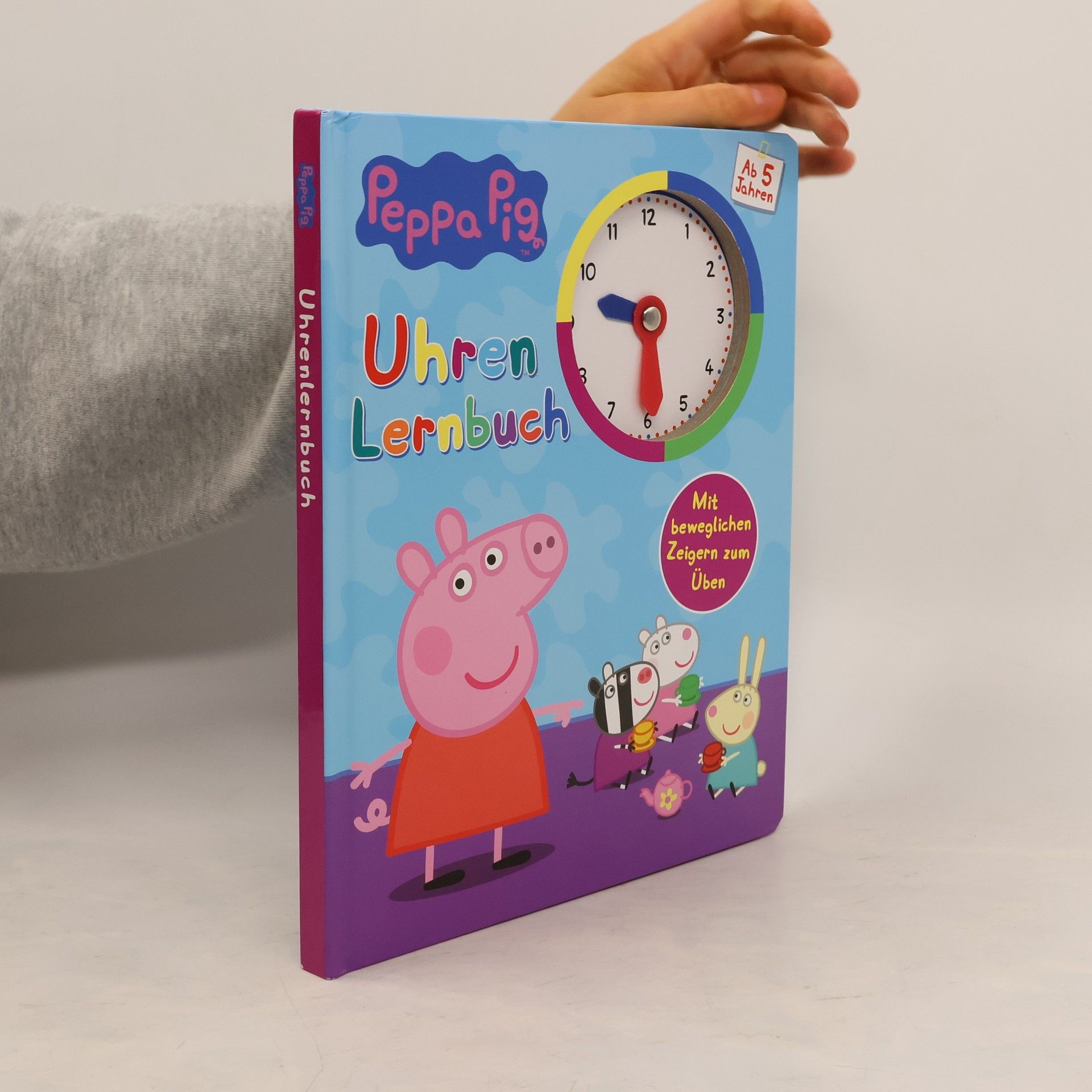 Autores varios Peppa Pig Uhrenlernbuch