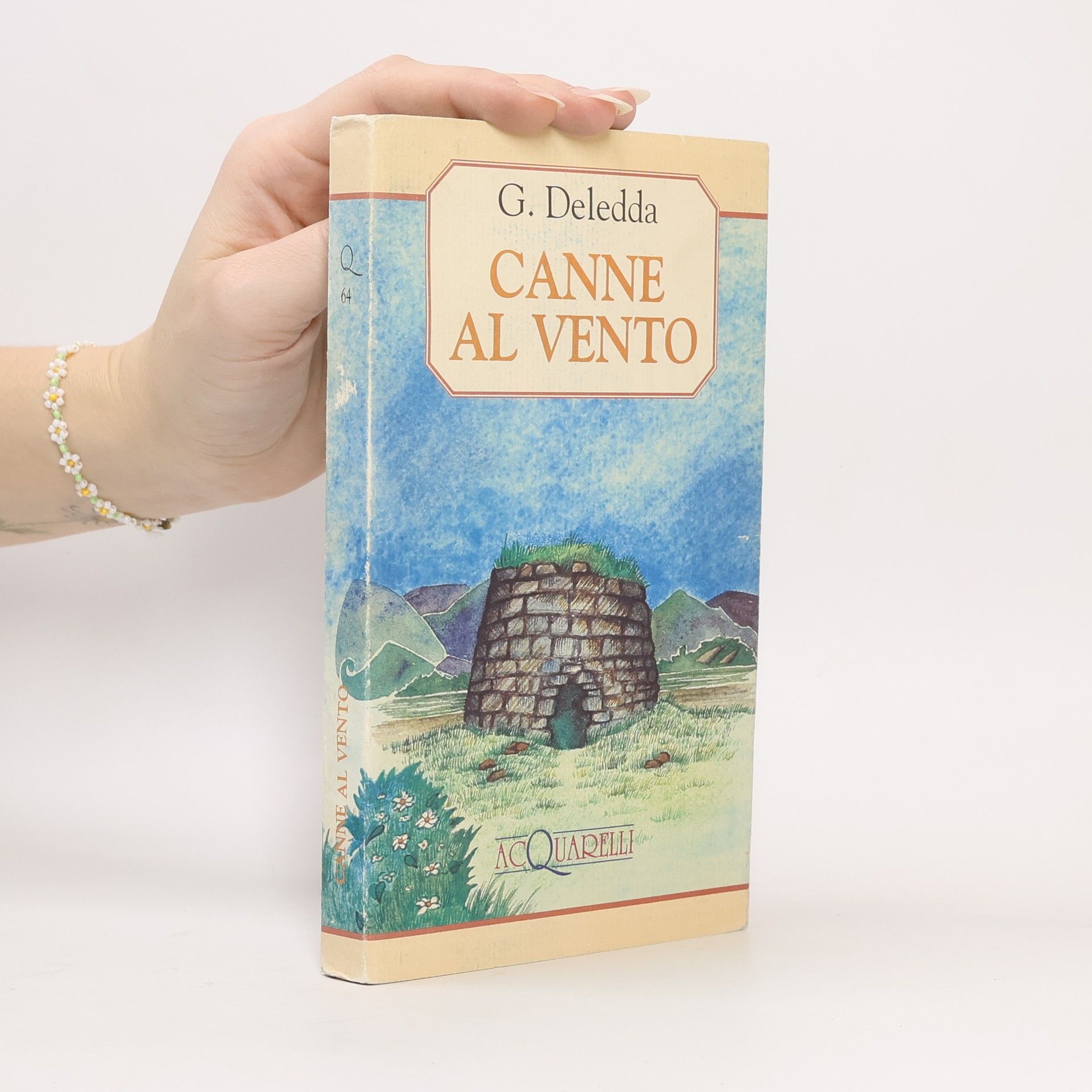 Grazia Deledda Acquarelli: Canne al vento