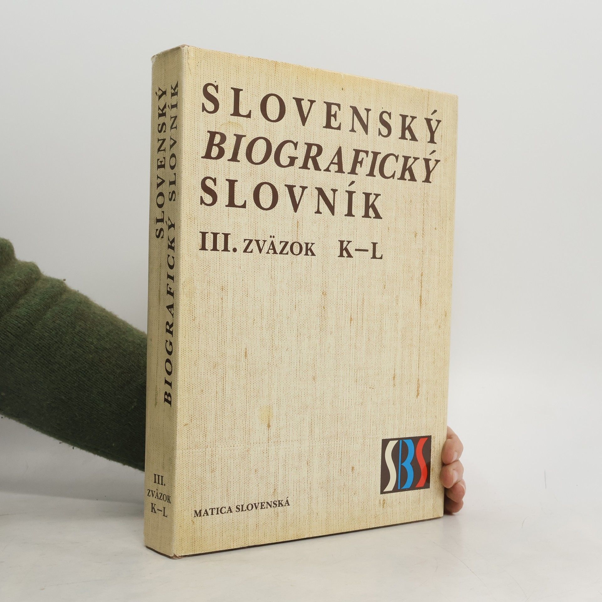 Kolektiv autorů Slovenský biografický slovník III. K – L