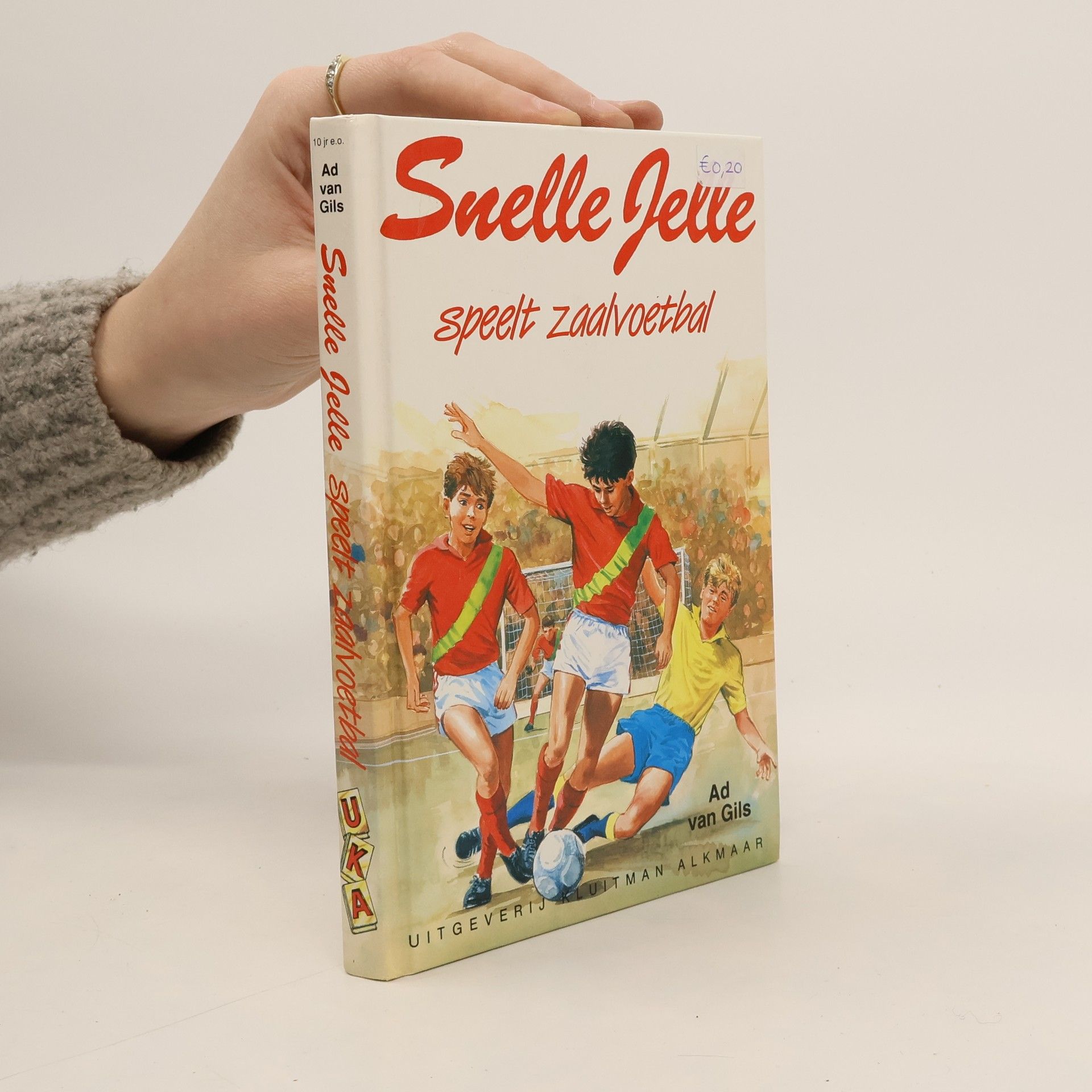 Snelle Jelle speelt zaalvoetbal