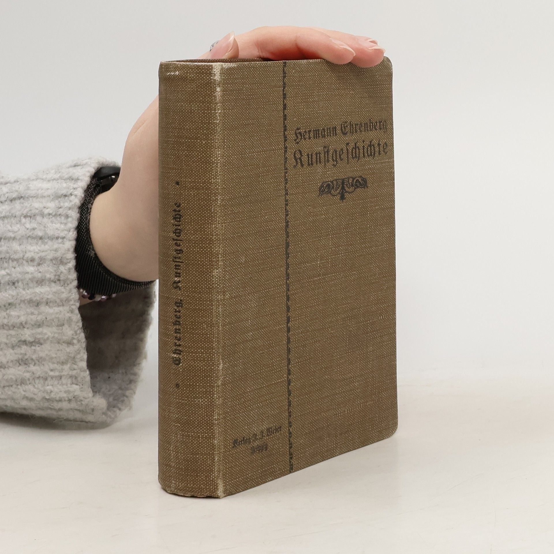 Hermann Ehrenberg Handbuch der Kunstgeschichte