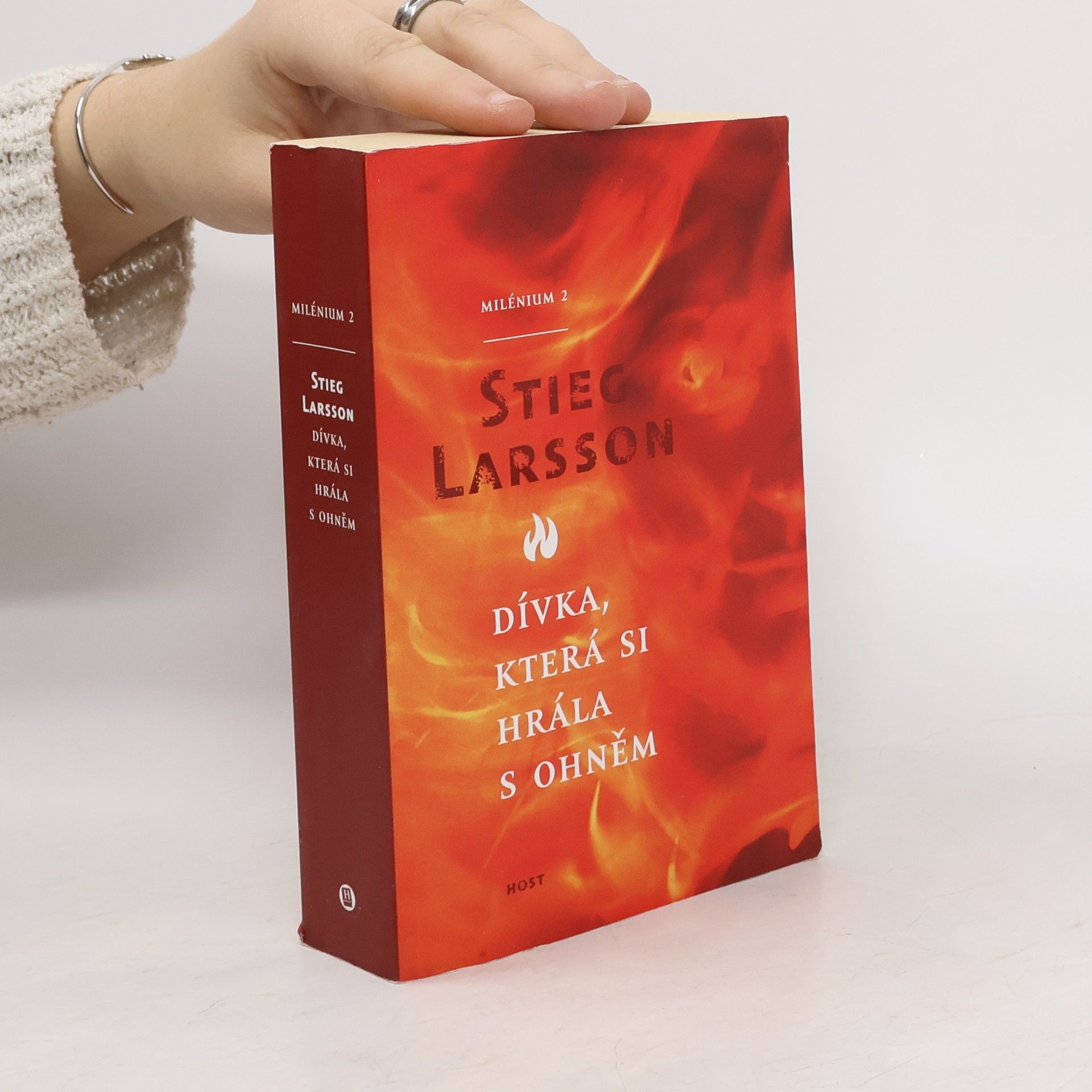 Stieg Larsson Dívka, která si hrála s ohněm