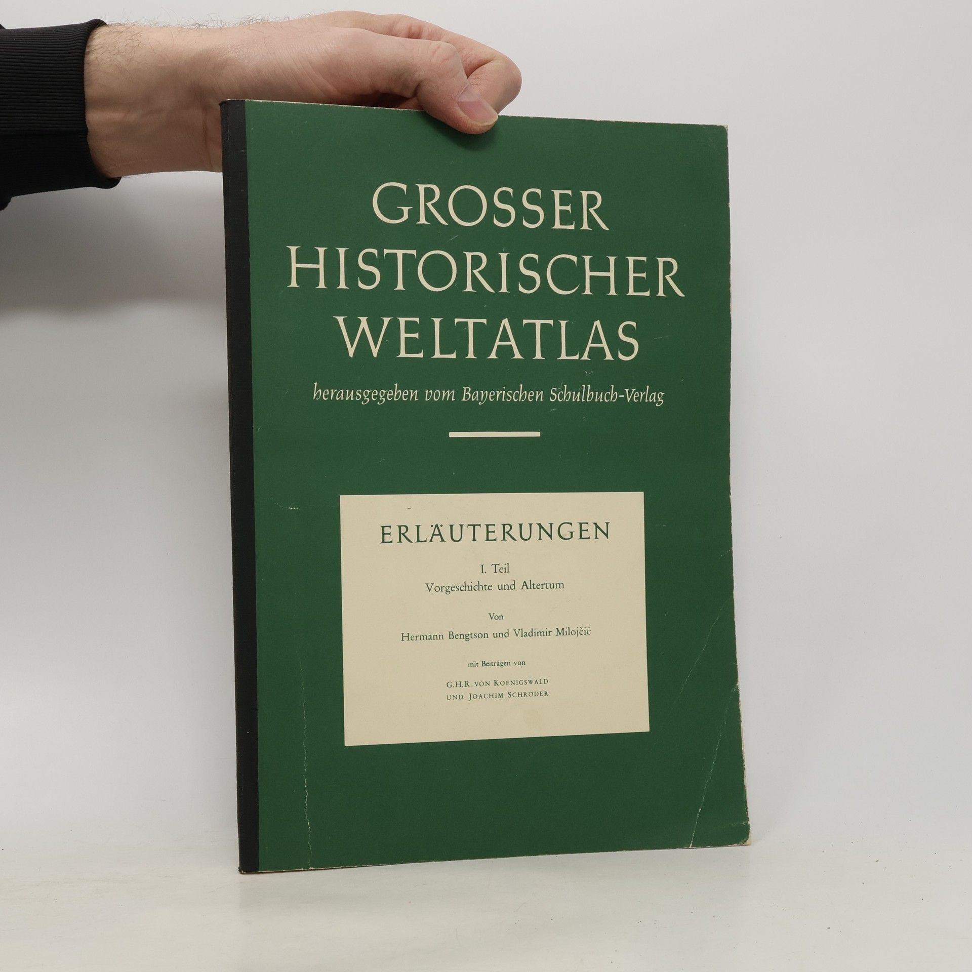 Kolektív autorov Grosser Historischer Weltatlas Erläuterungen