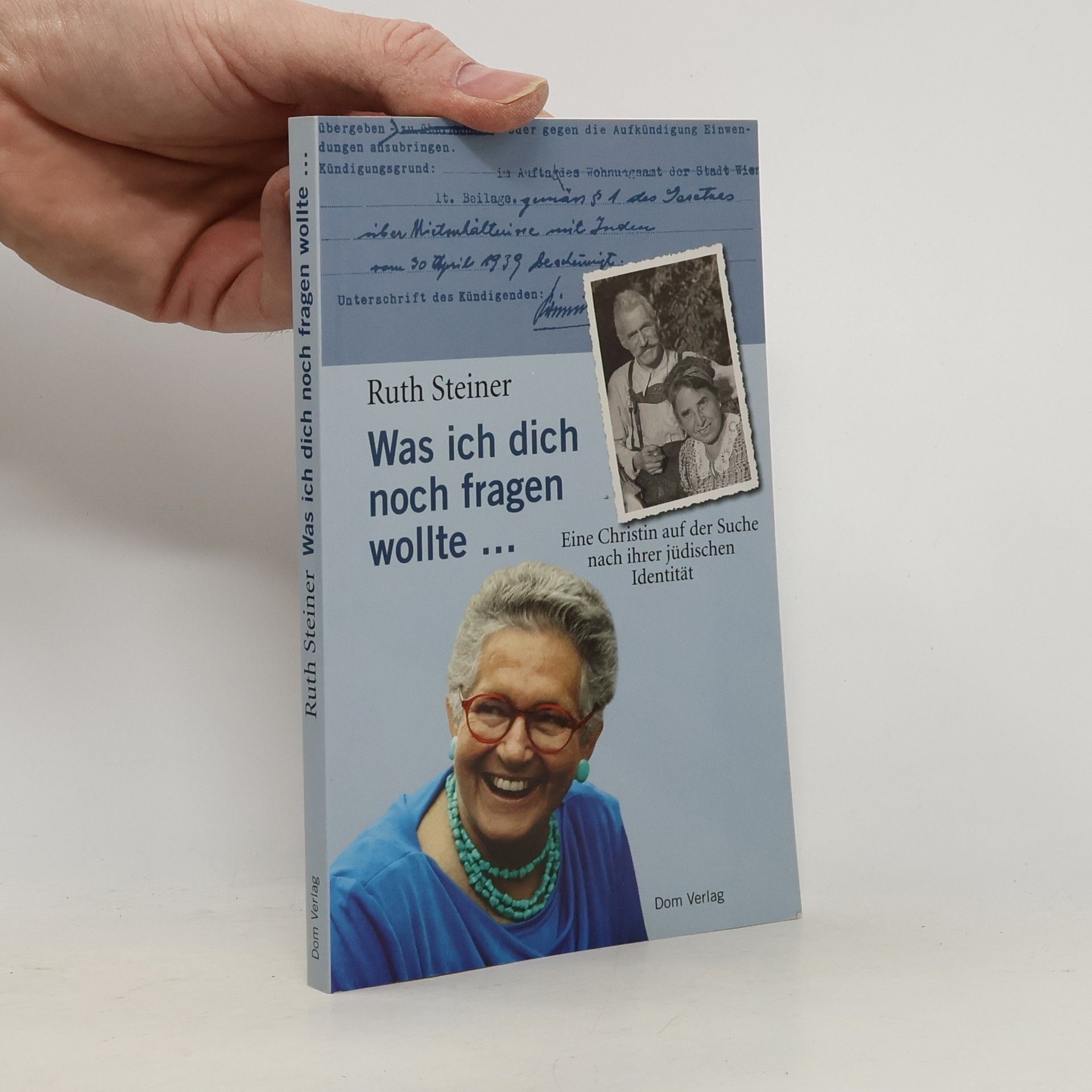 Ruth Steiner Was ich dich noch fragen wollte