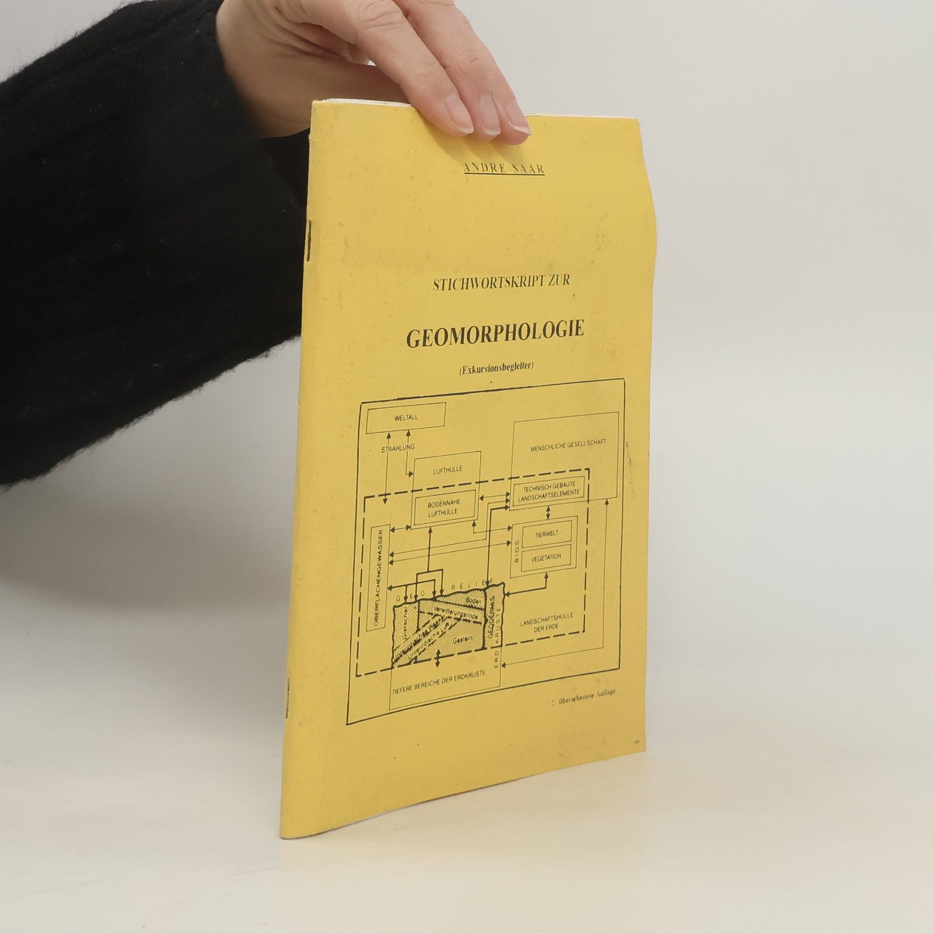 Andre Saar Stichwortskript zur Geomorphologie