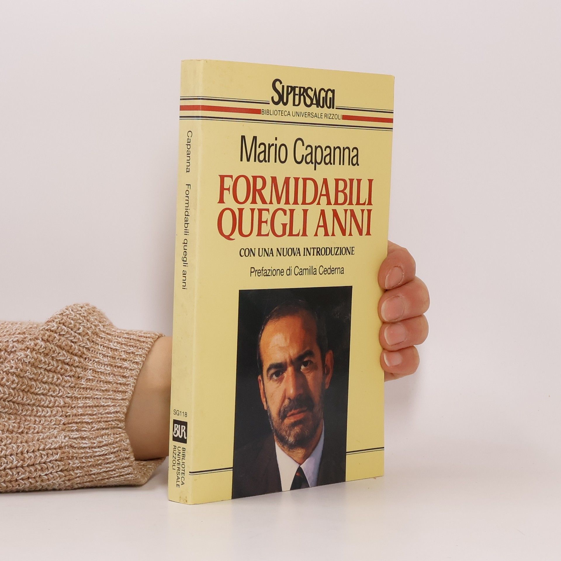 Mario Capanna Formidabili queglia anni