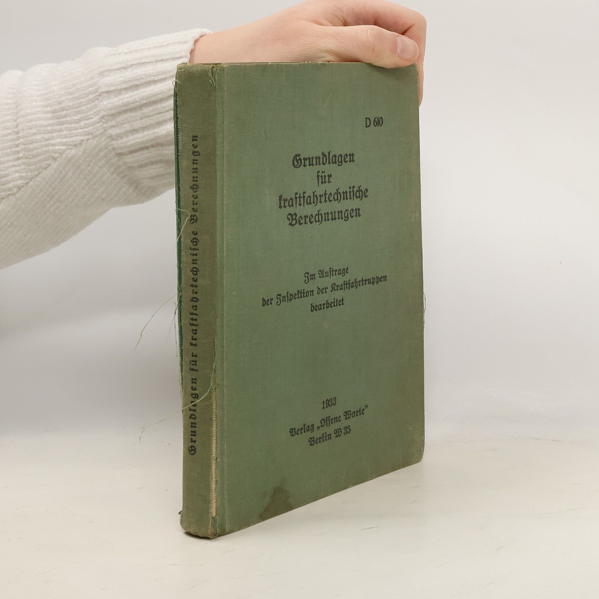 Autores varios Grundlagen für kraftfahrtechnische Berechnungen