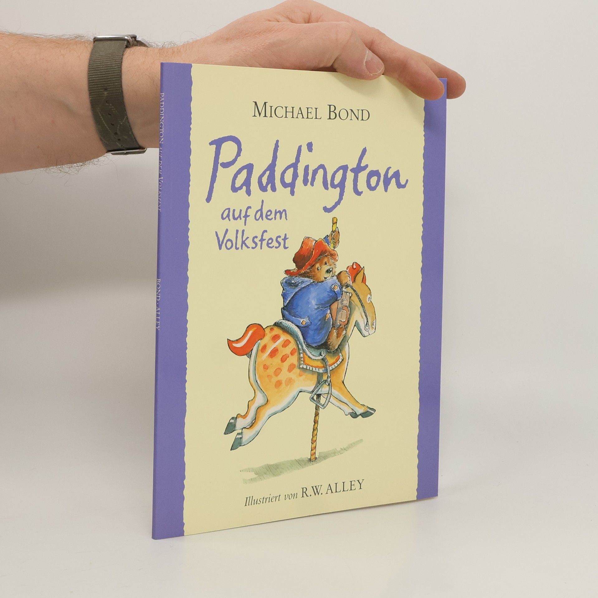 Michael Bond Paddington auf dem Volksfest