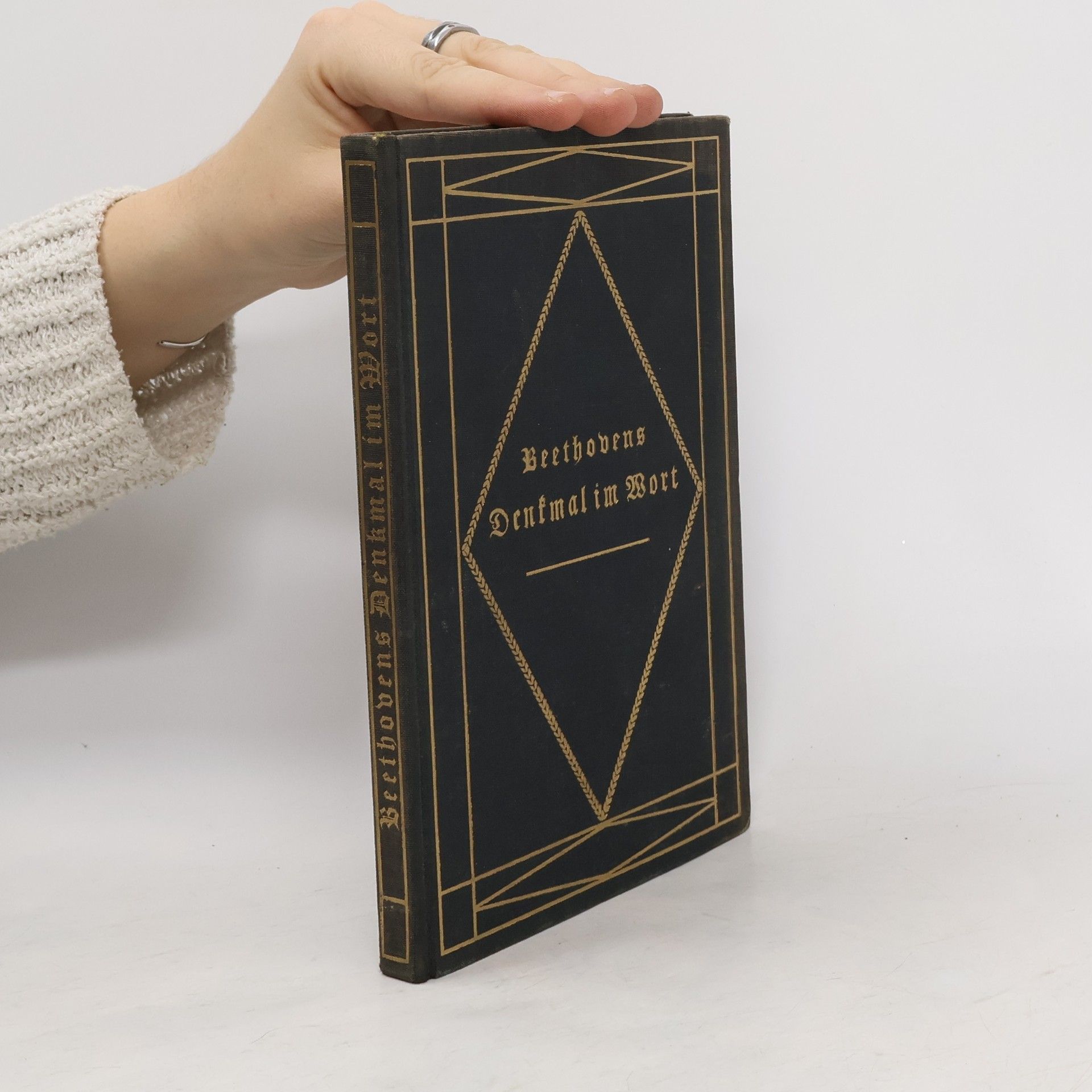 Richard Benz Beethovens Denkmal im Wort