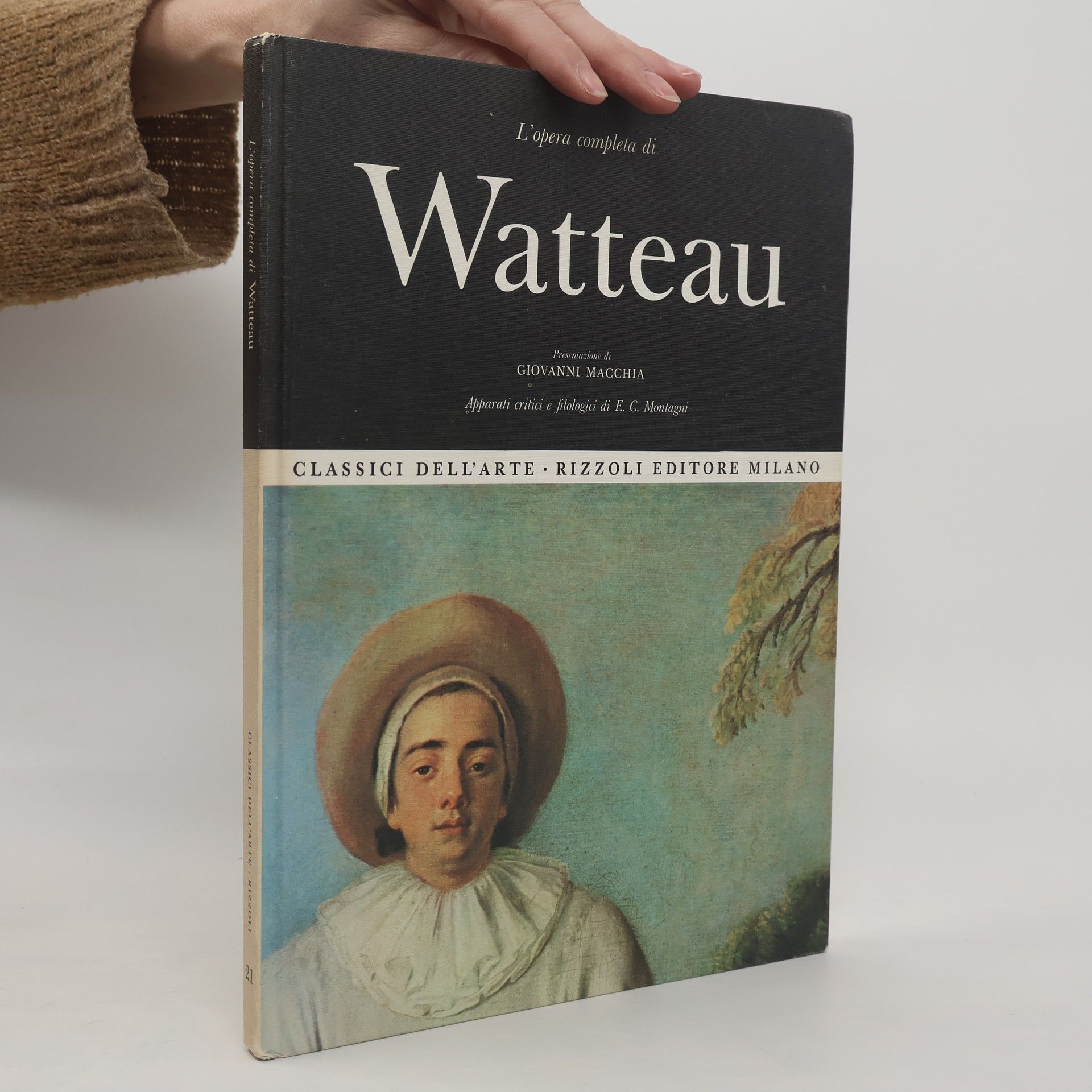 Giovanni Macchia L'opera completa di Watteau