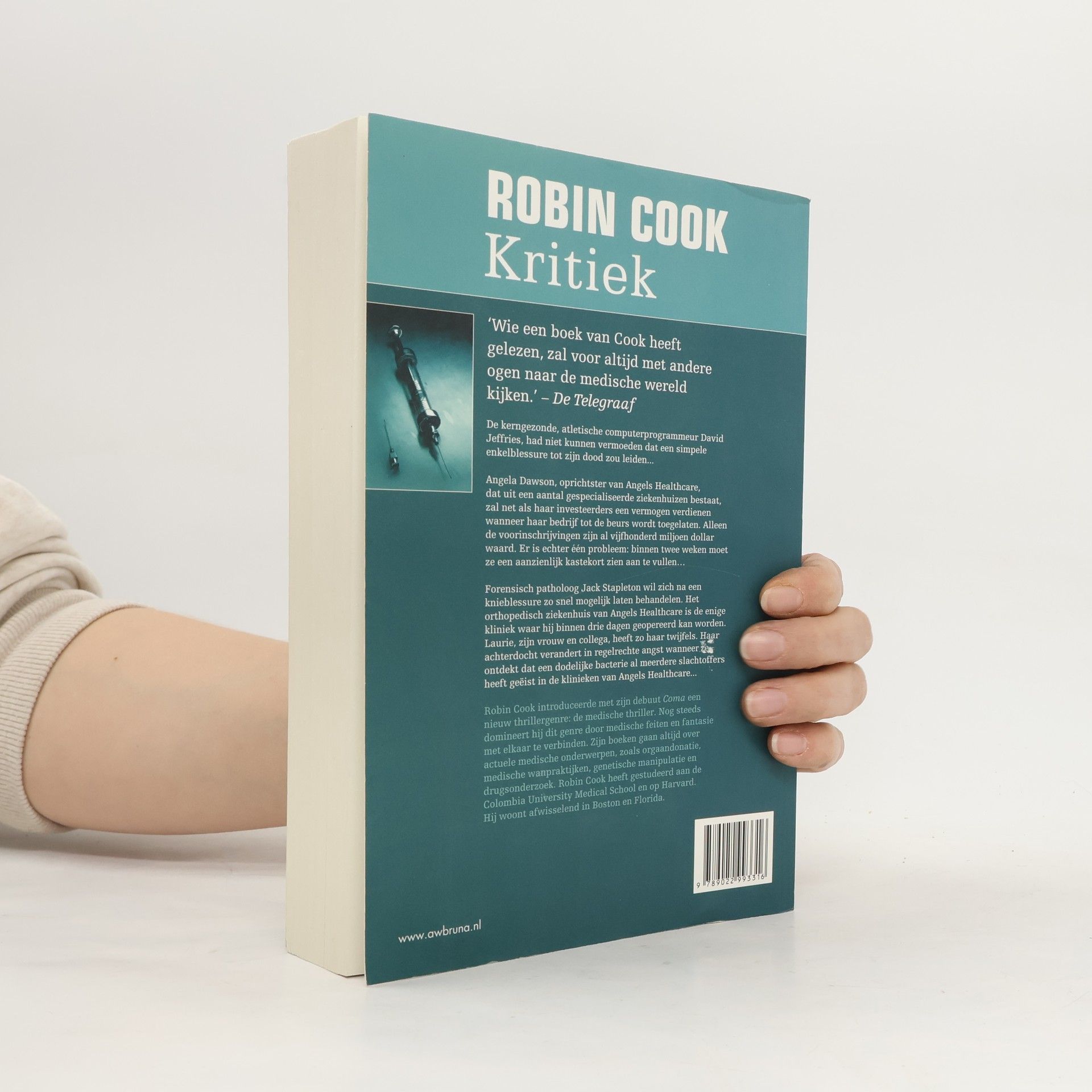 Robin Cook Kritiek - druk 3