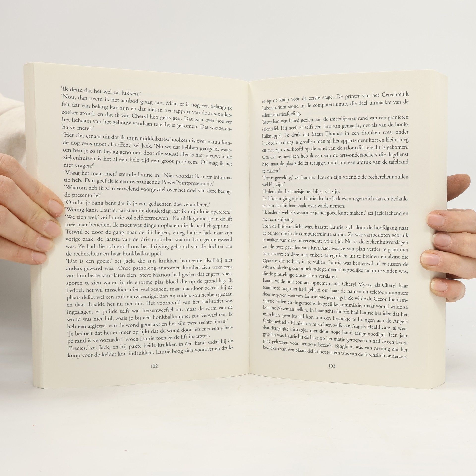 Robin Cook Kritiek - druk 3