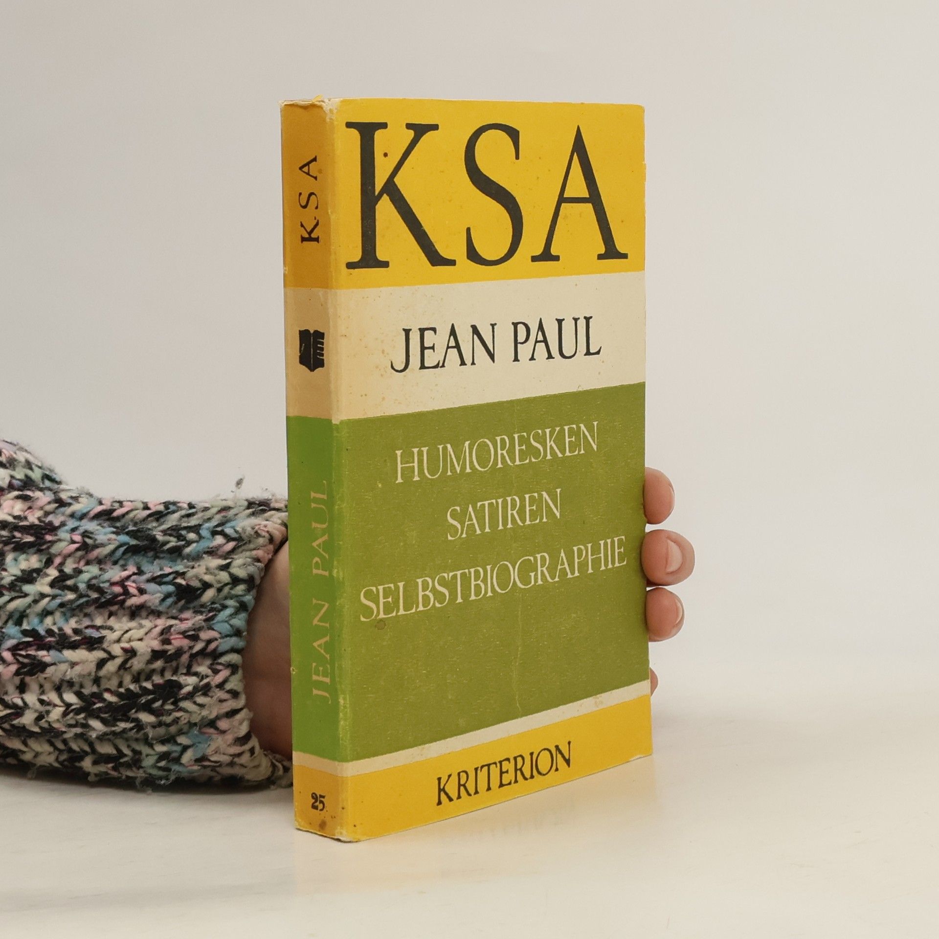 Jean Paul Humoresken, Satiren, Selbstbiographie