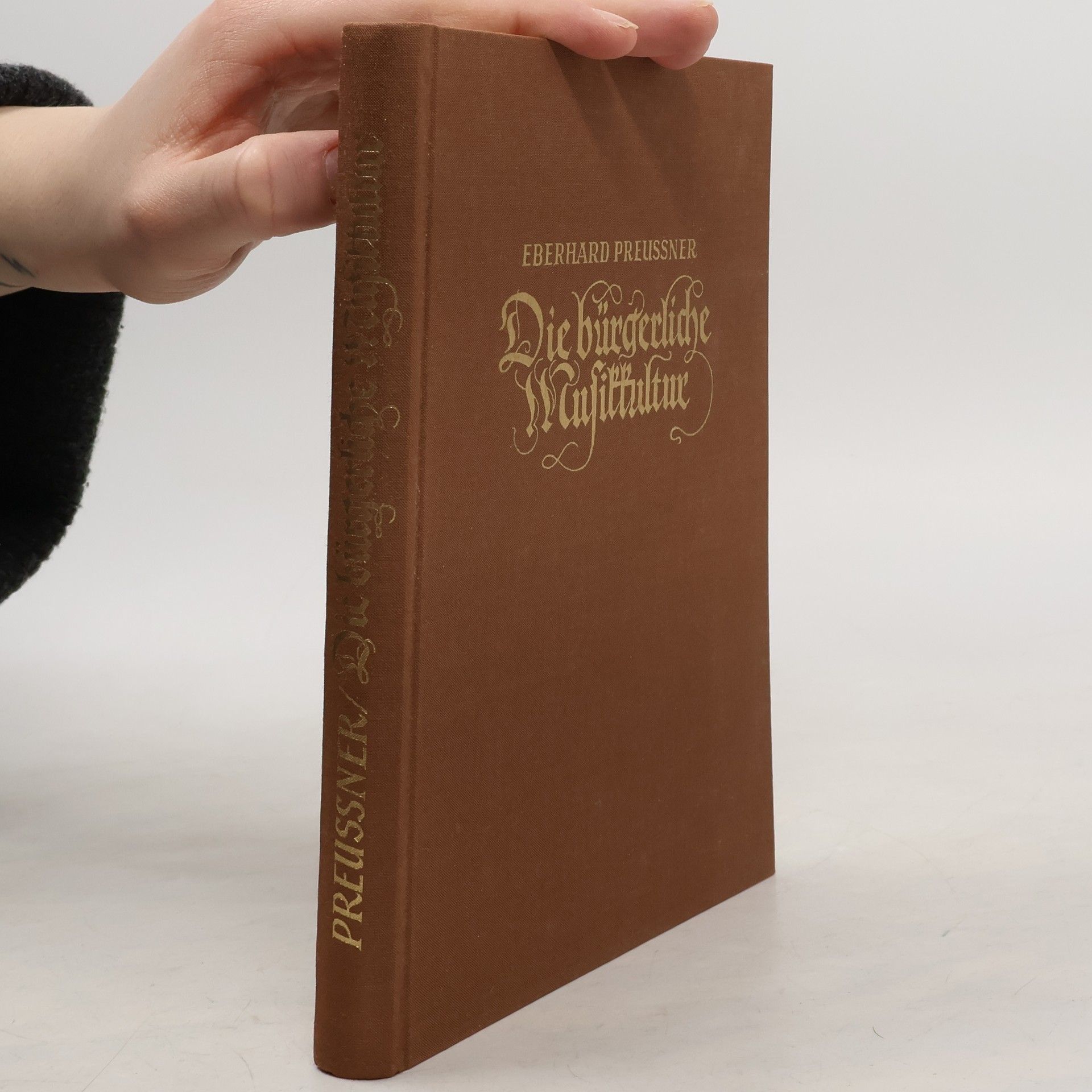 Eberhard Preussner Die bürgerliche Musikkultur