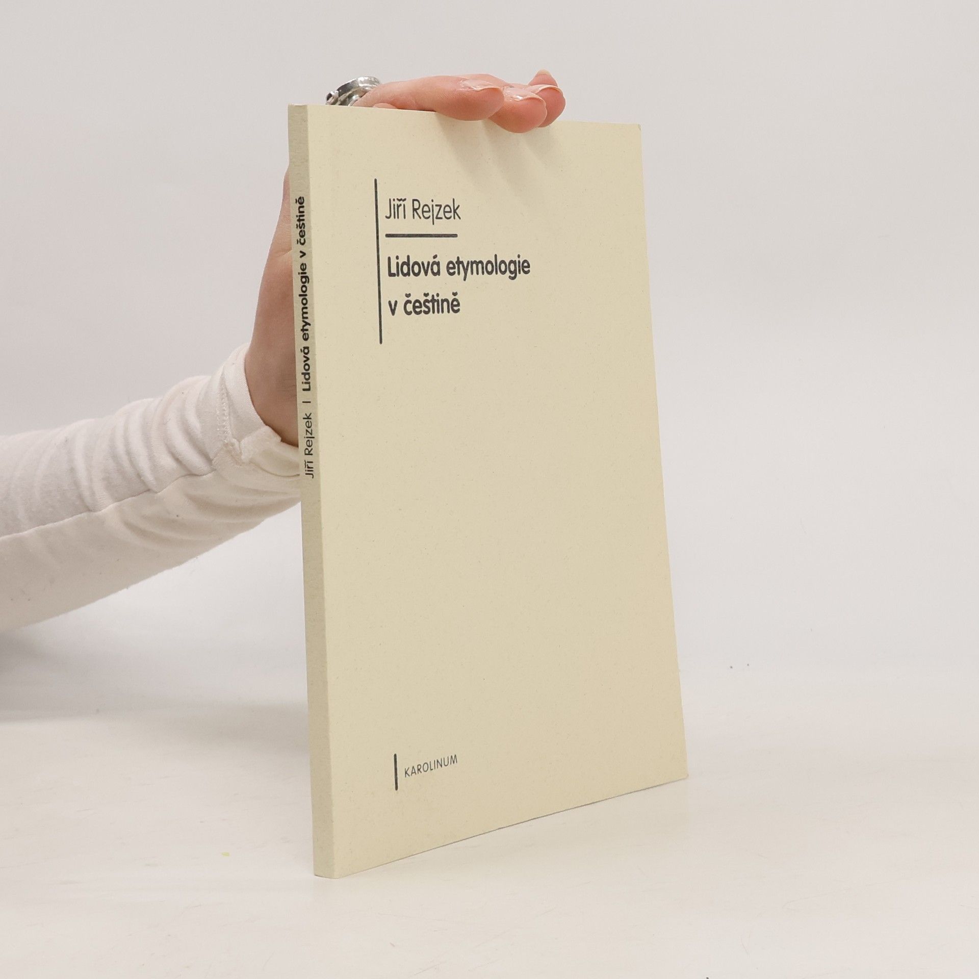 Jiří Rejzek Lidová etymologie v češtině