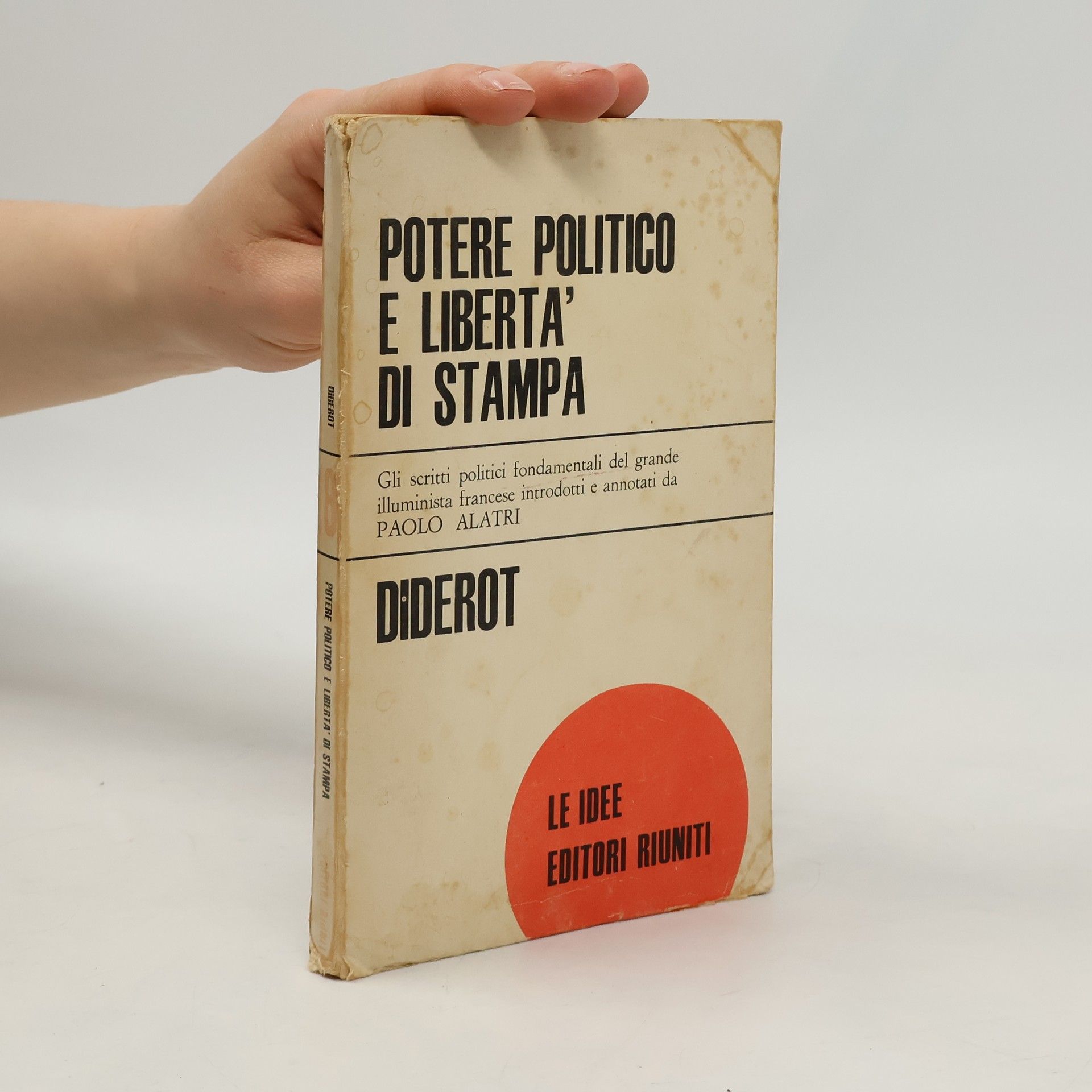 Denis Diderot Potere politico e libertà di stampa