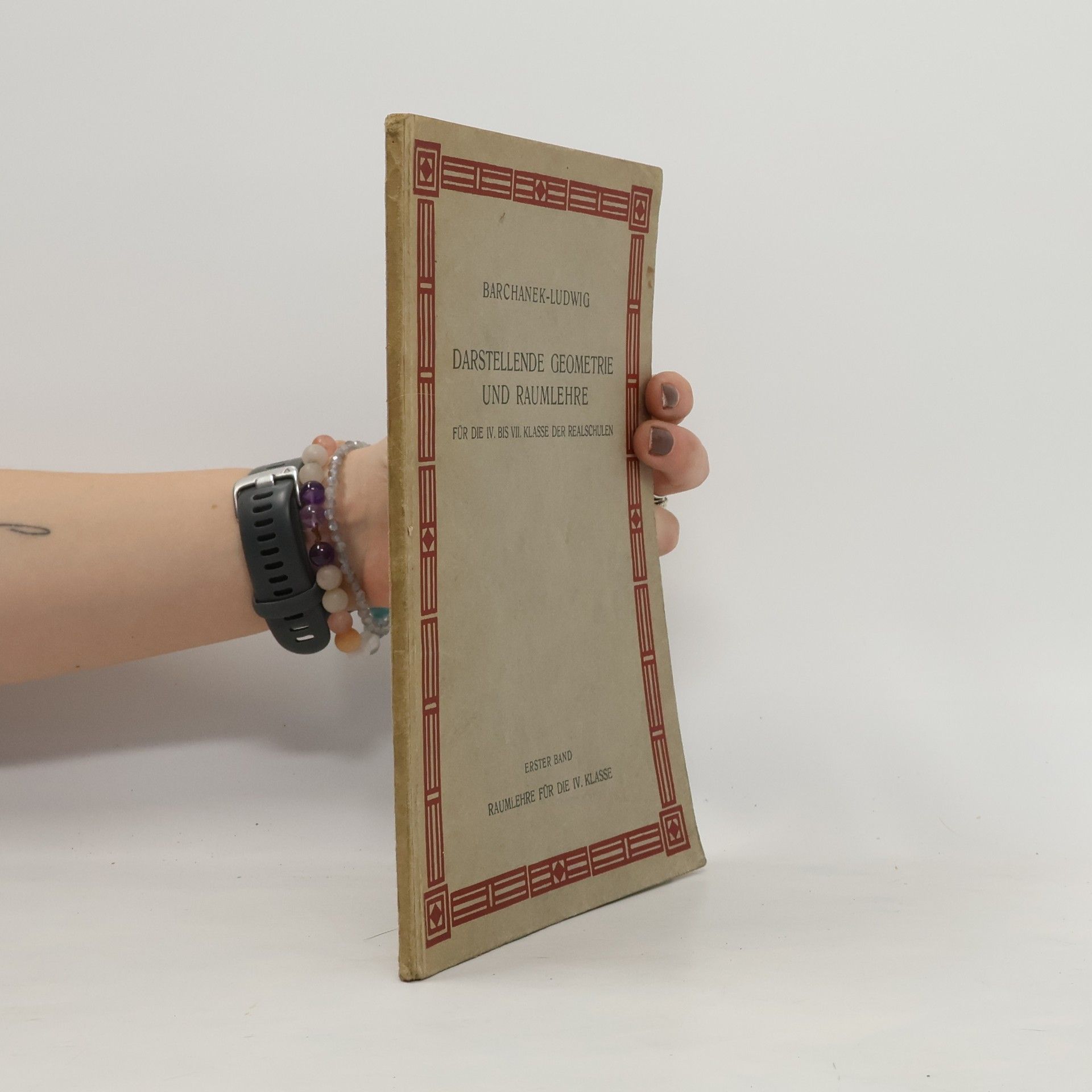 Emil Ludwig Barchaneks darstellende Geometrie und Raumlehre