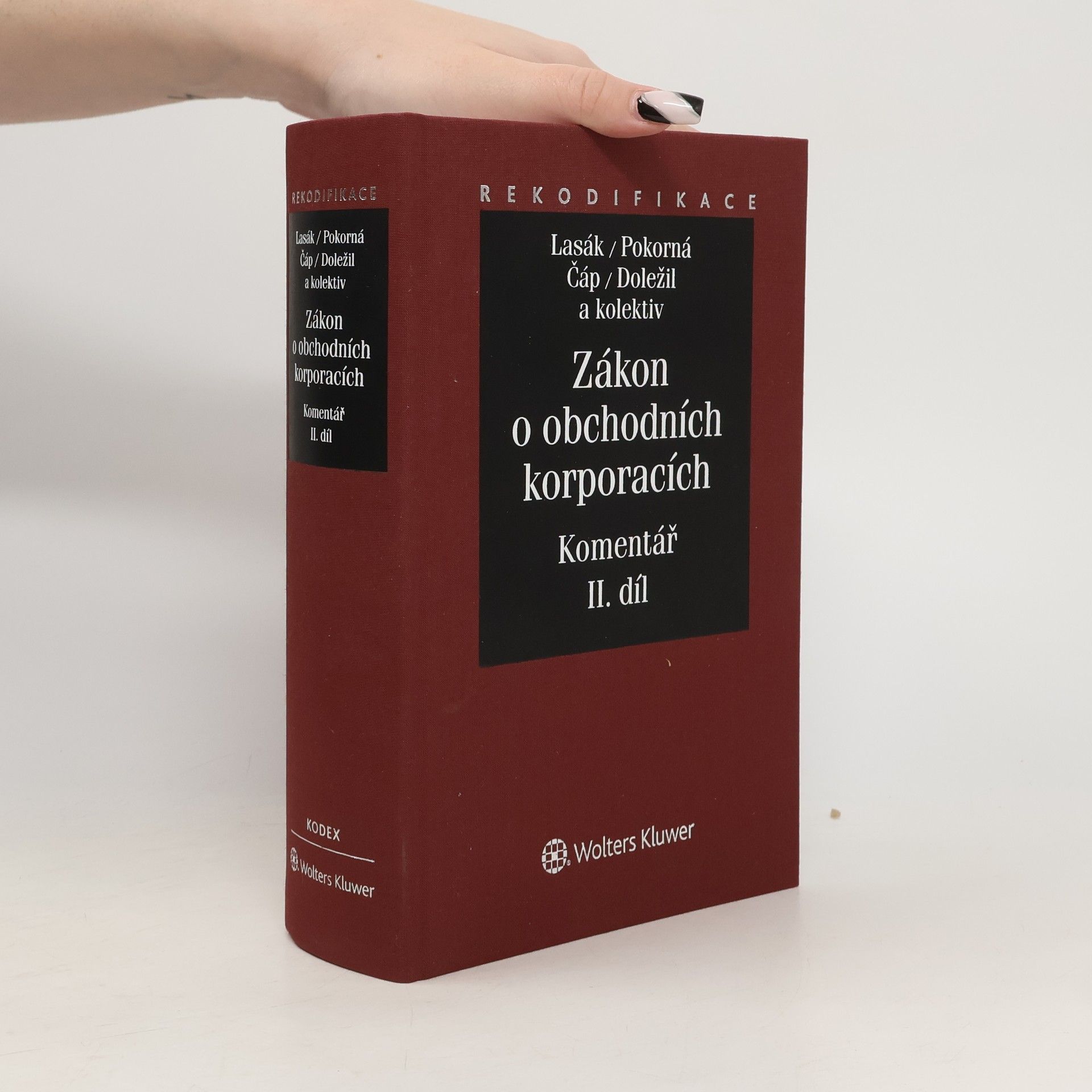 Autorenkollektiv Zákon o obchodních korporacích. 1. a 2. díl.