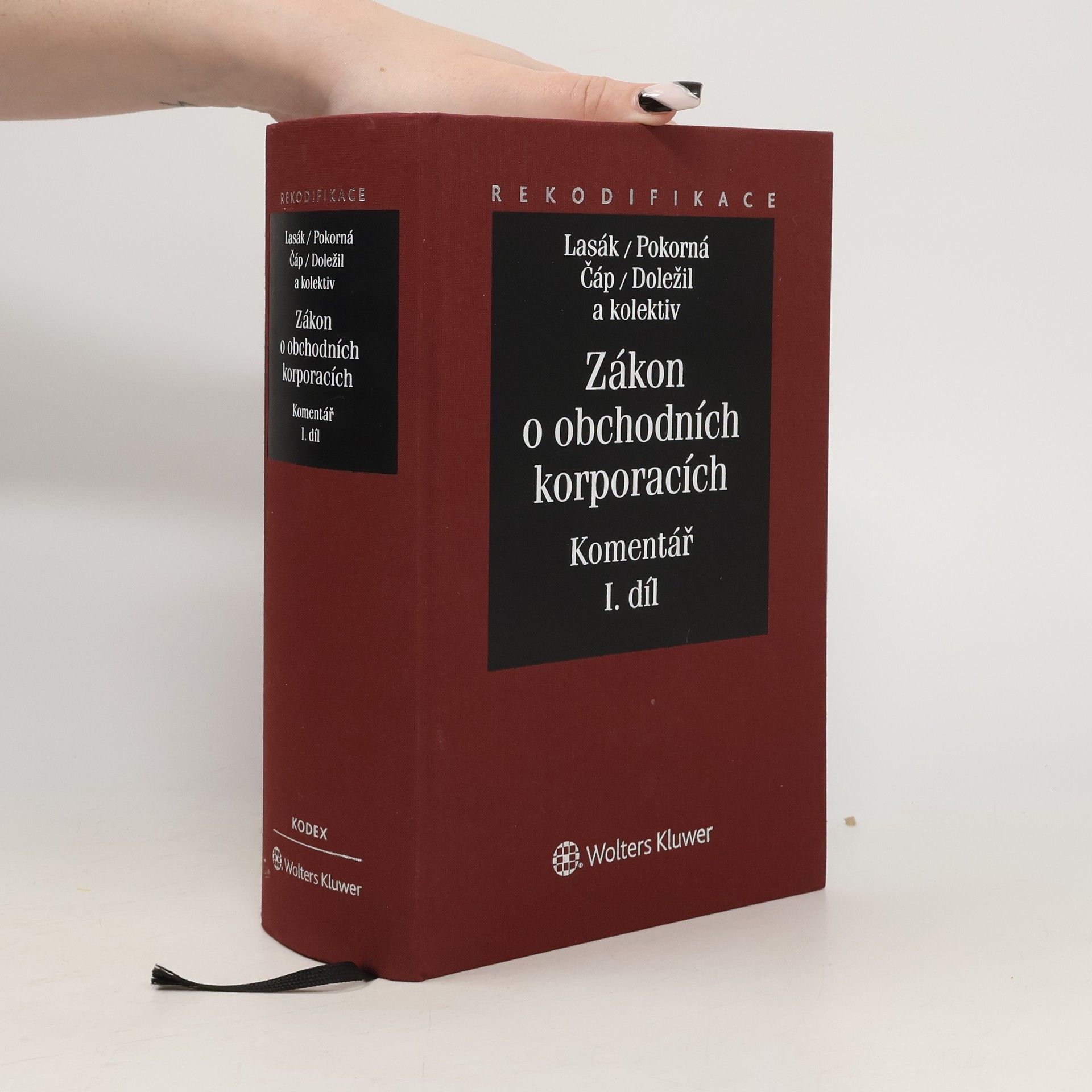 Kolektiv autorů Zákon o obchodních korporacích. 1. a 2. díl.