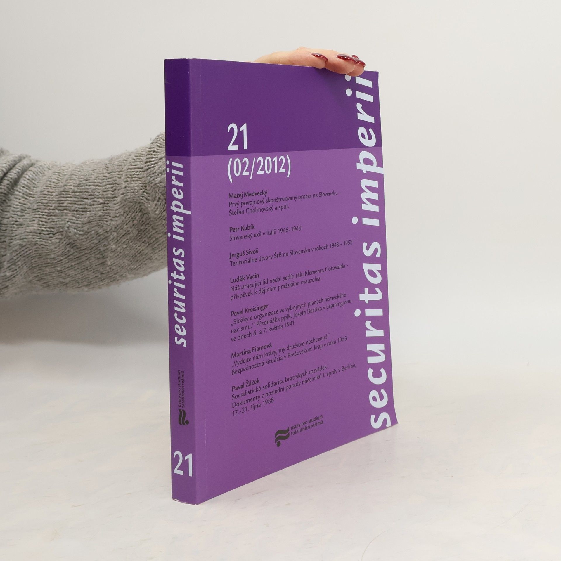 Collectif d'auteurs Securitas imperii 21 2/2012