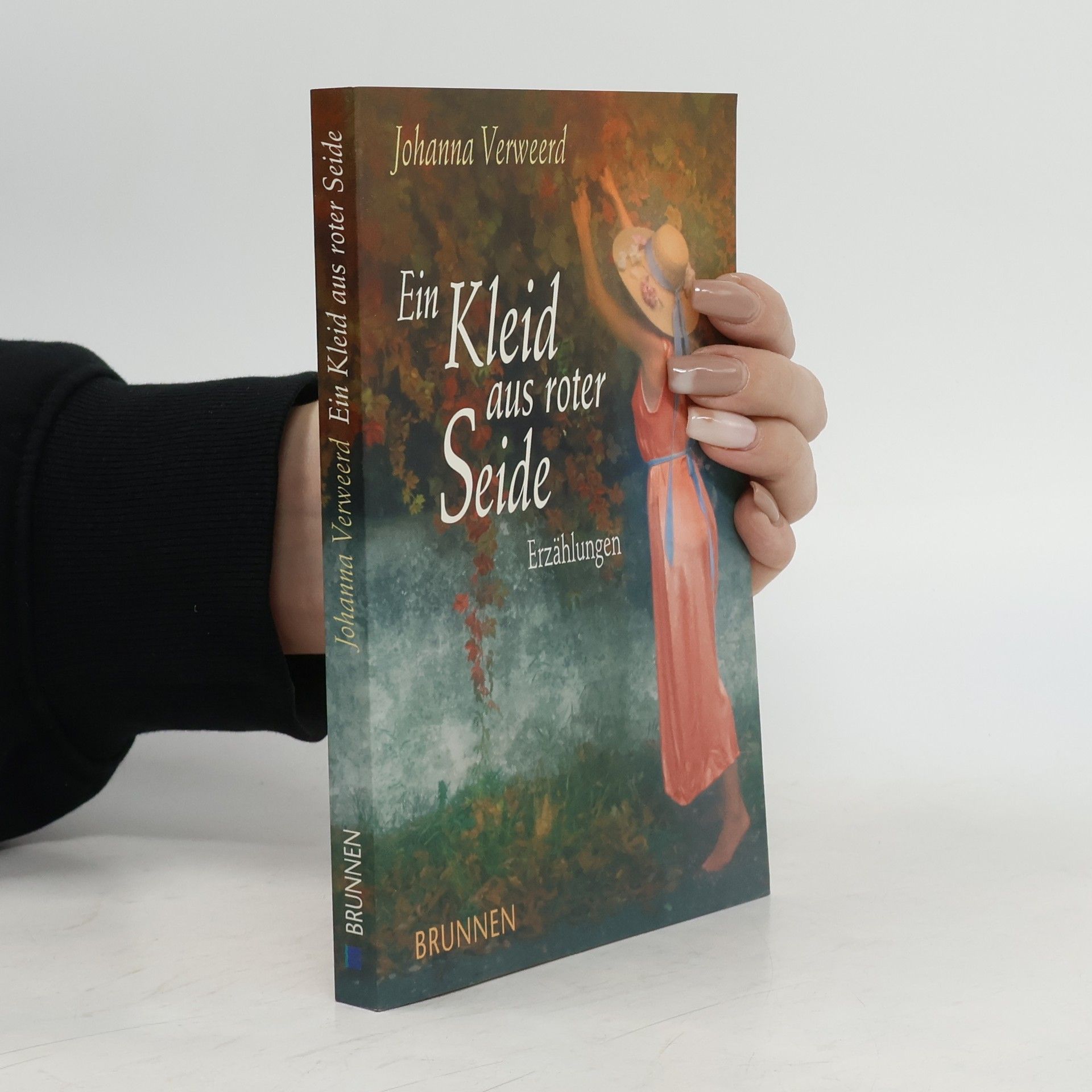 Ein Kleid aus roter Seide