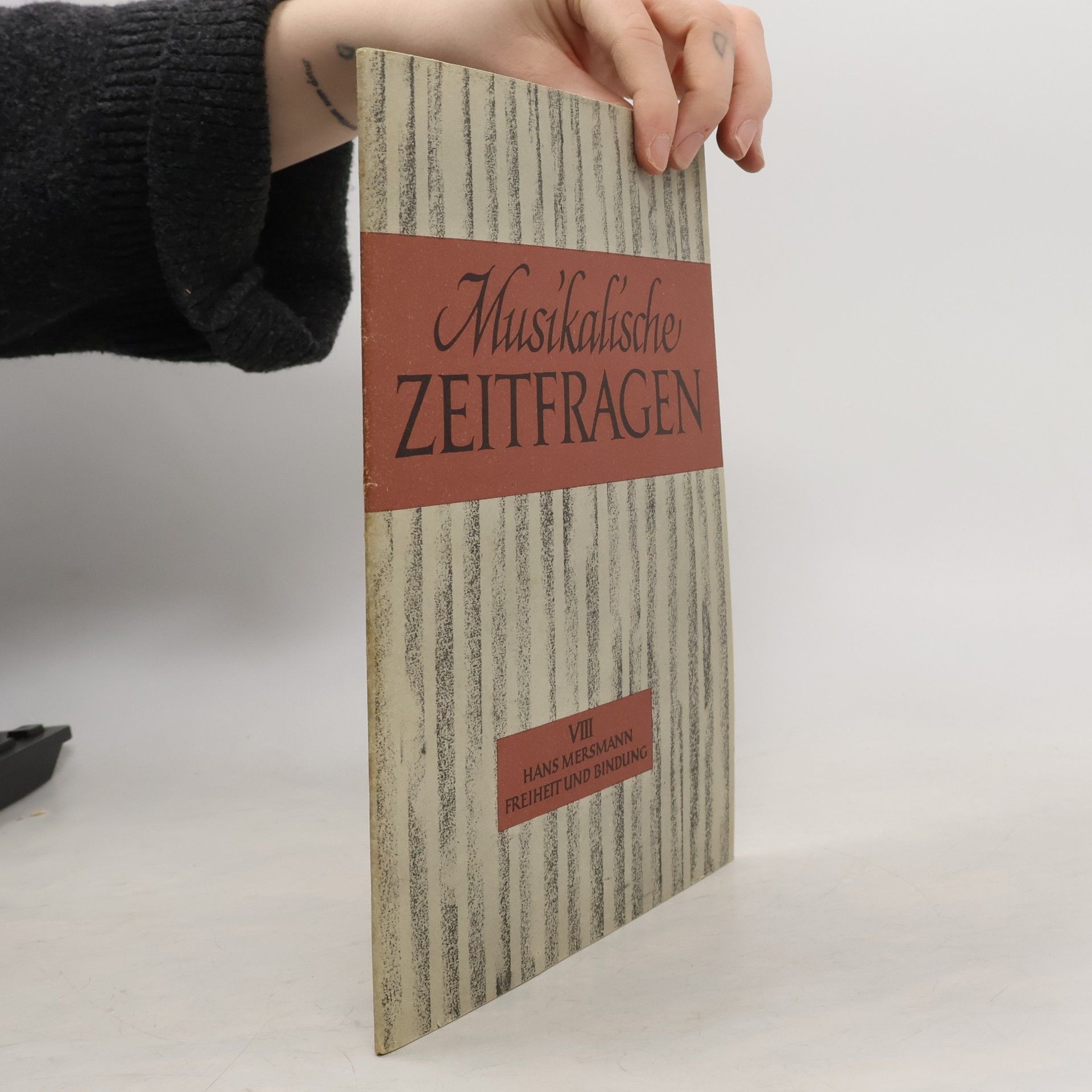Kolektiv autorů Musikalische Zeitfragen VIII.