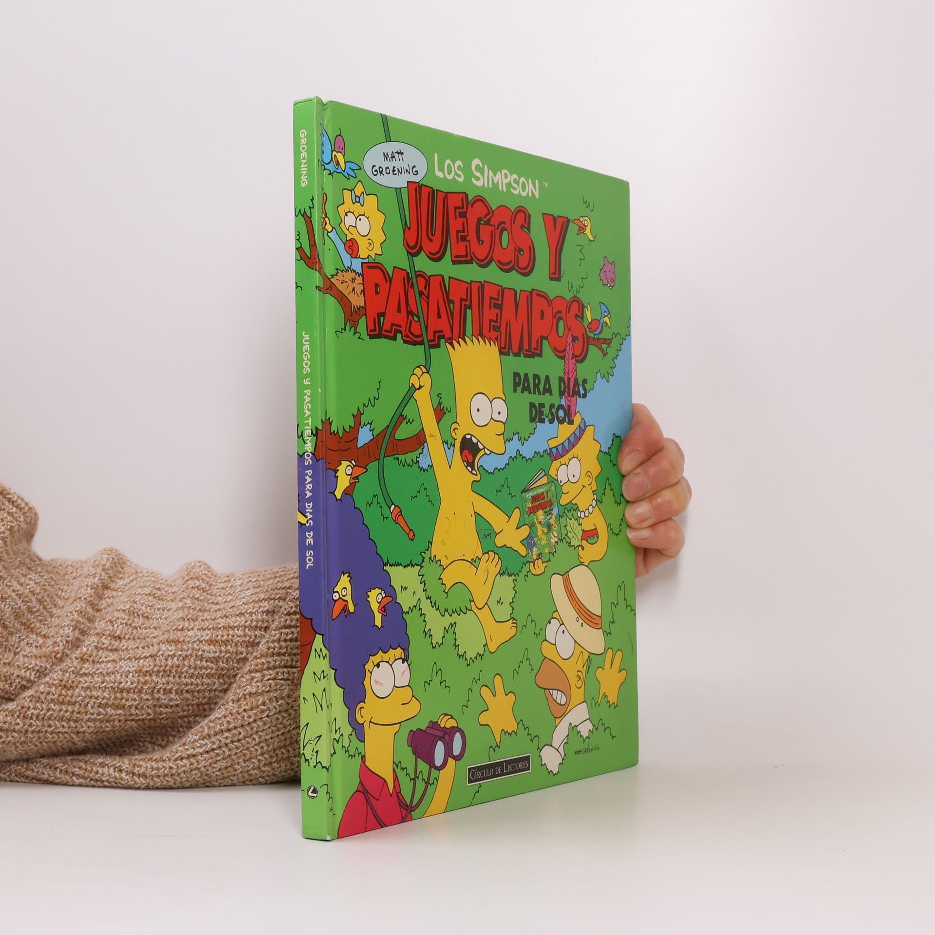 Matt Groening Los Simpson, juegos y pasatiempos para días de sol