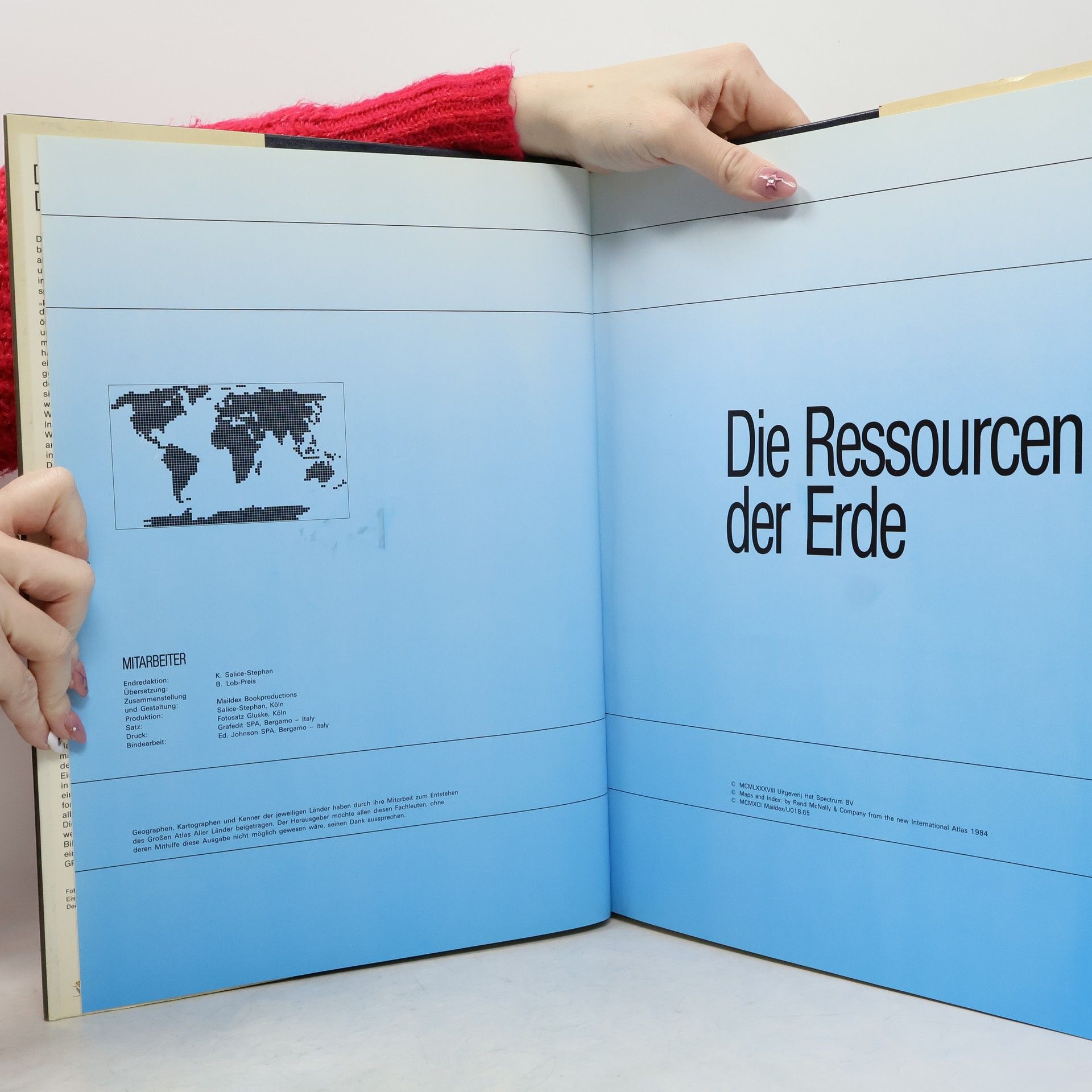 AA.VV. Die Ressourcen der Erde