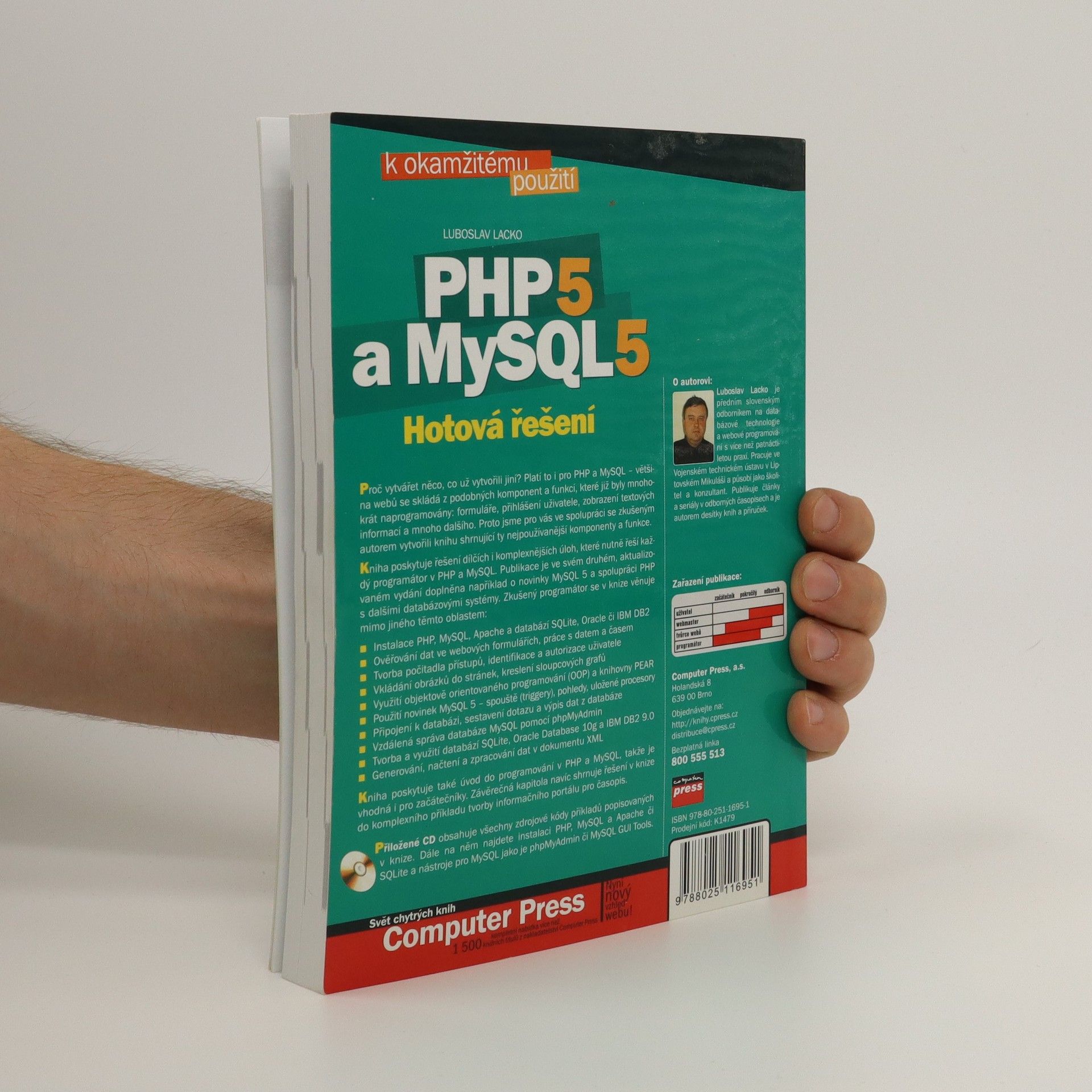 Ľuboslav Lacko PHP 5 a MySQL 5. Hotová řešení