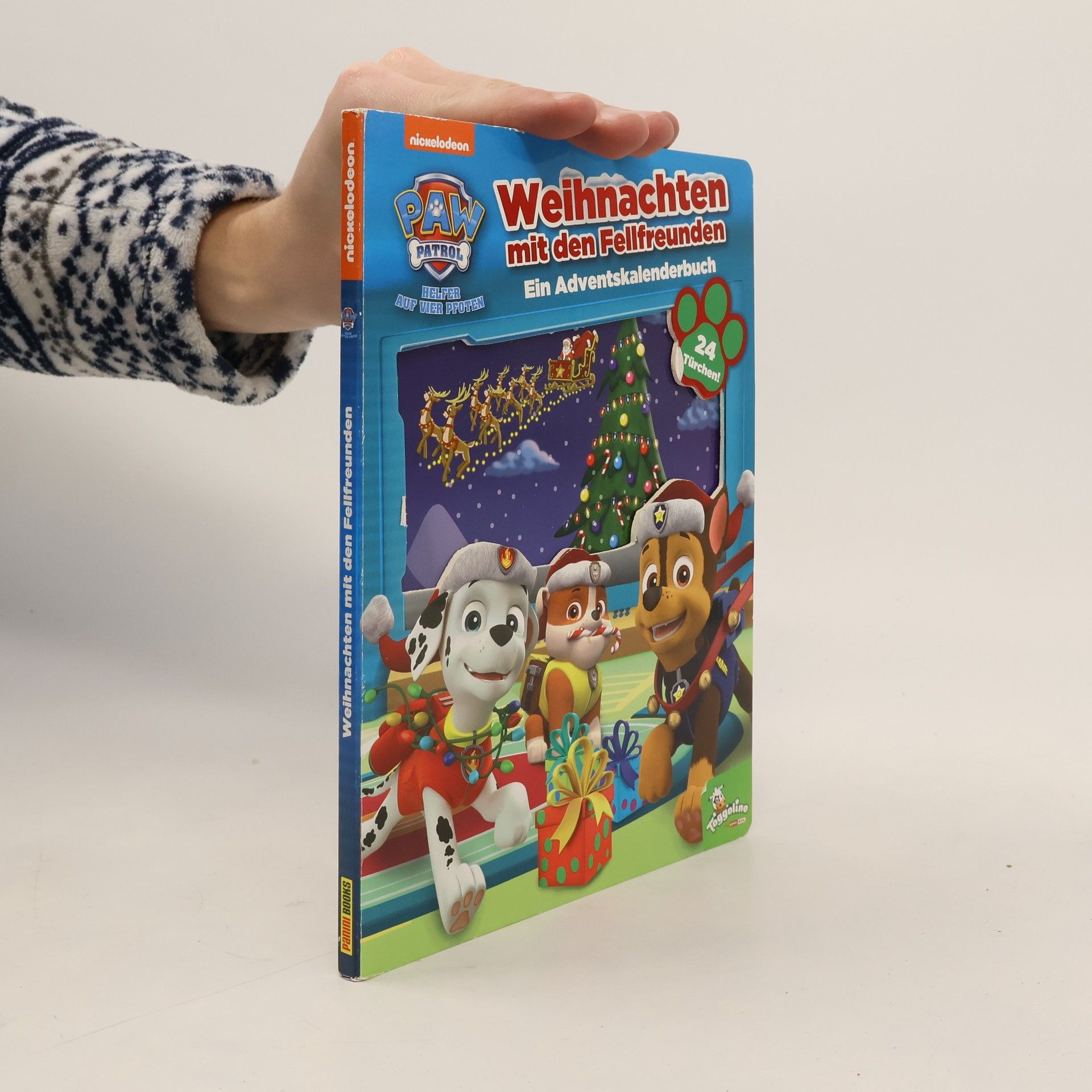 Jason Fruchter PAW Patrol: Weihnachten mit den Fellfreunden - Ein Adventskalenderbuch