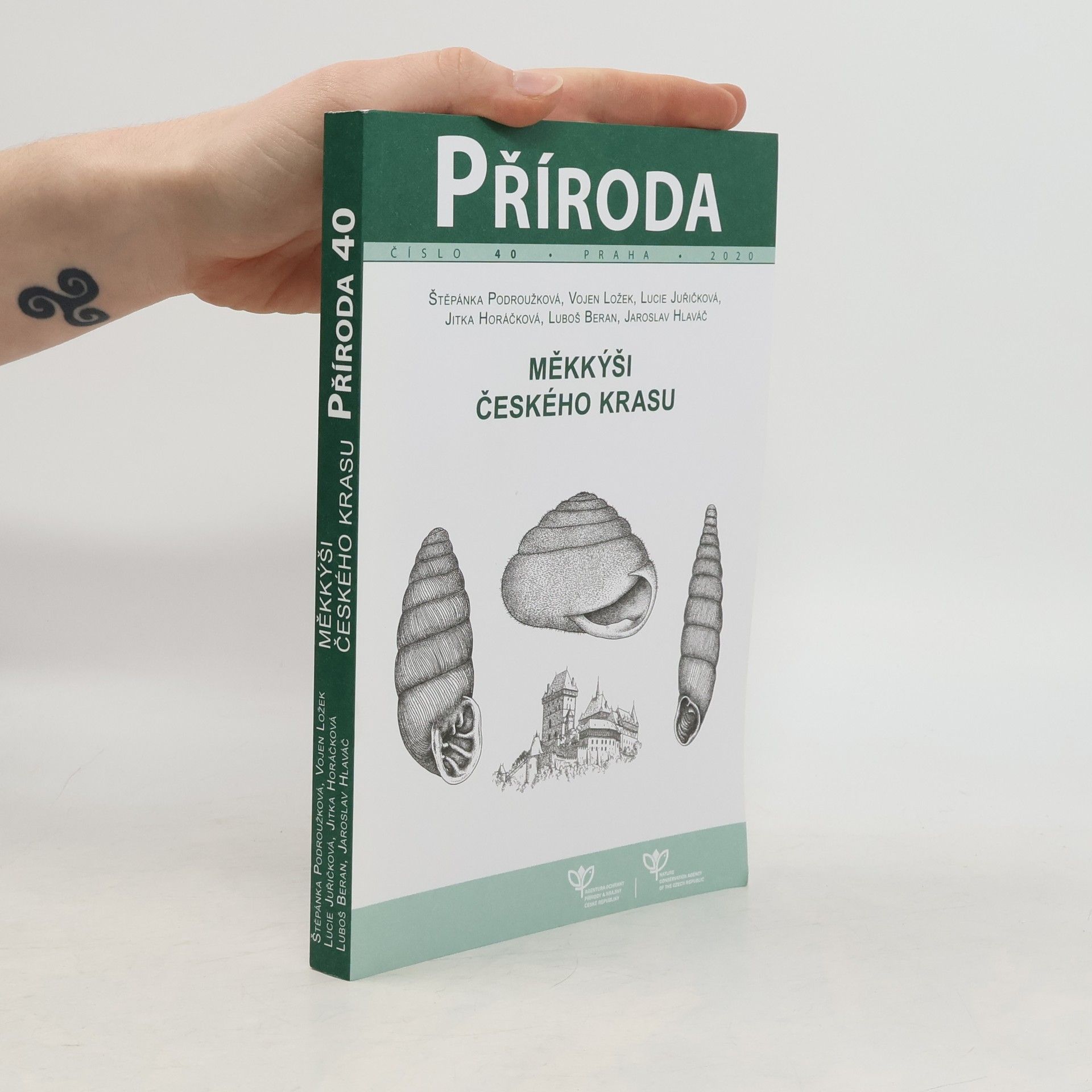 Štěpánka Podroužková Měkkýši Českého Krasu