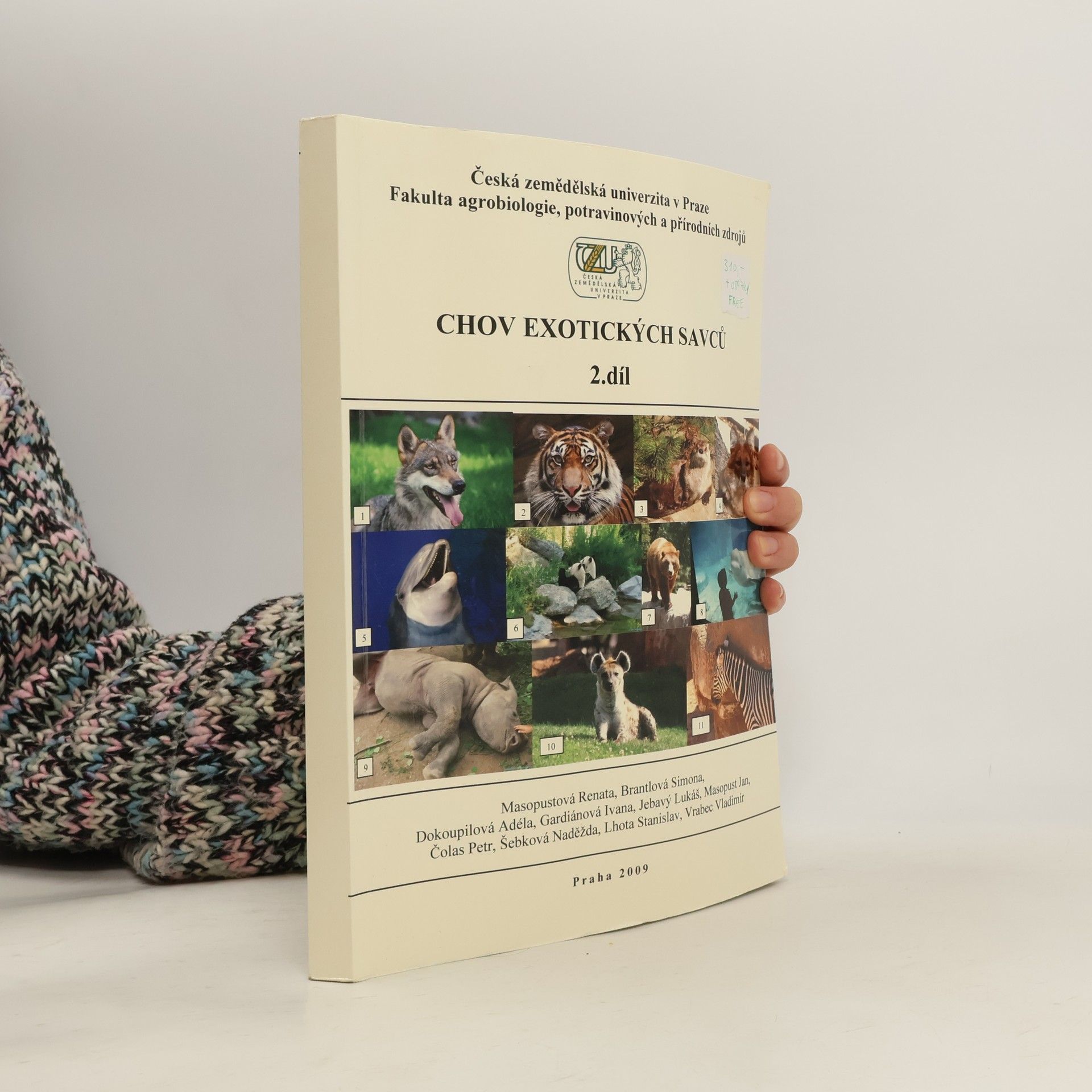 Collectif d'auteurs Chov exotických savců. 2. díl